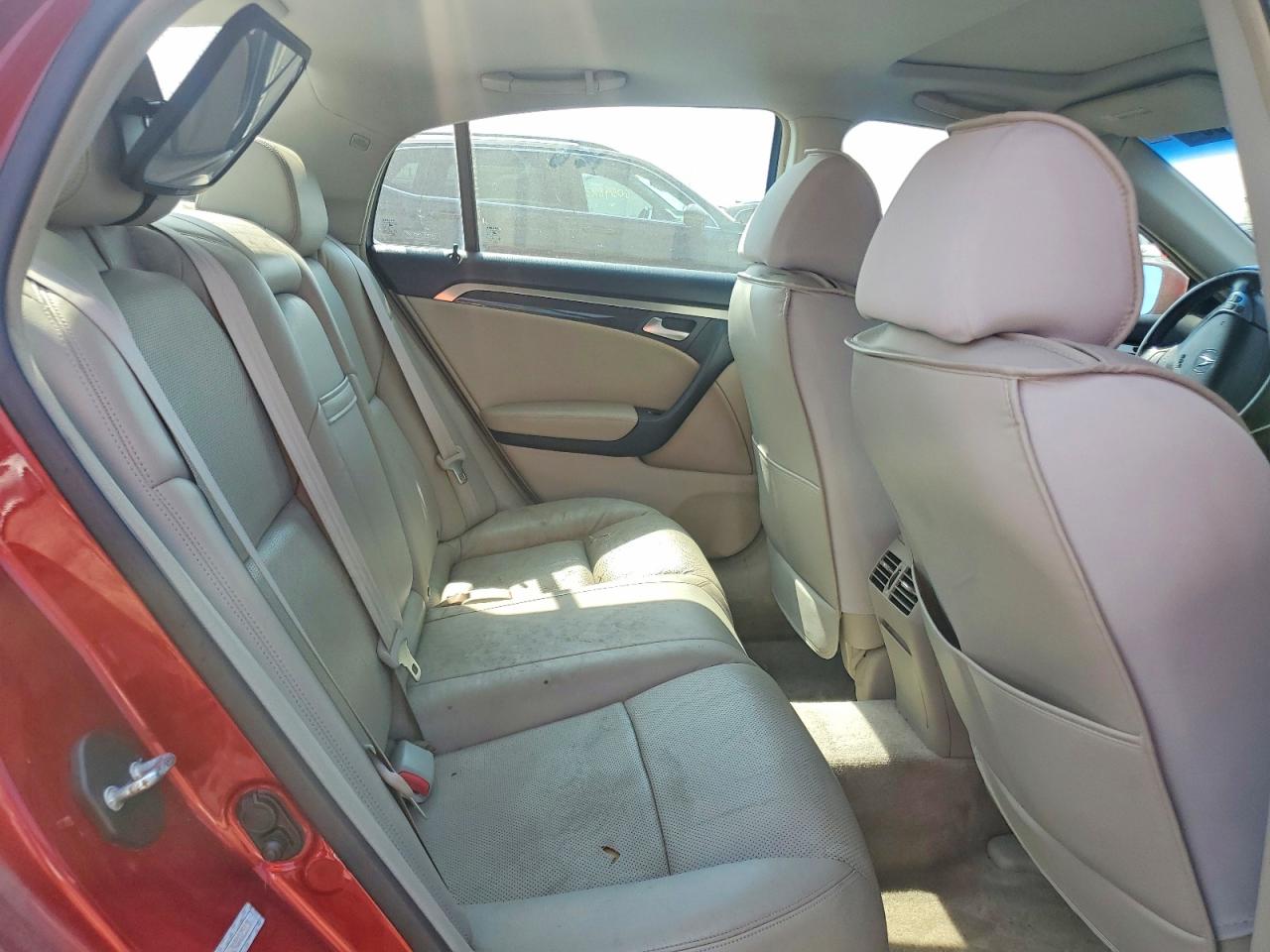 2008 Acura Tl Red vin: 19UUA66248A025176