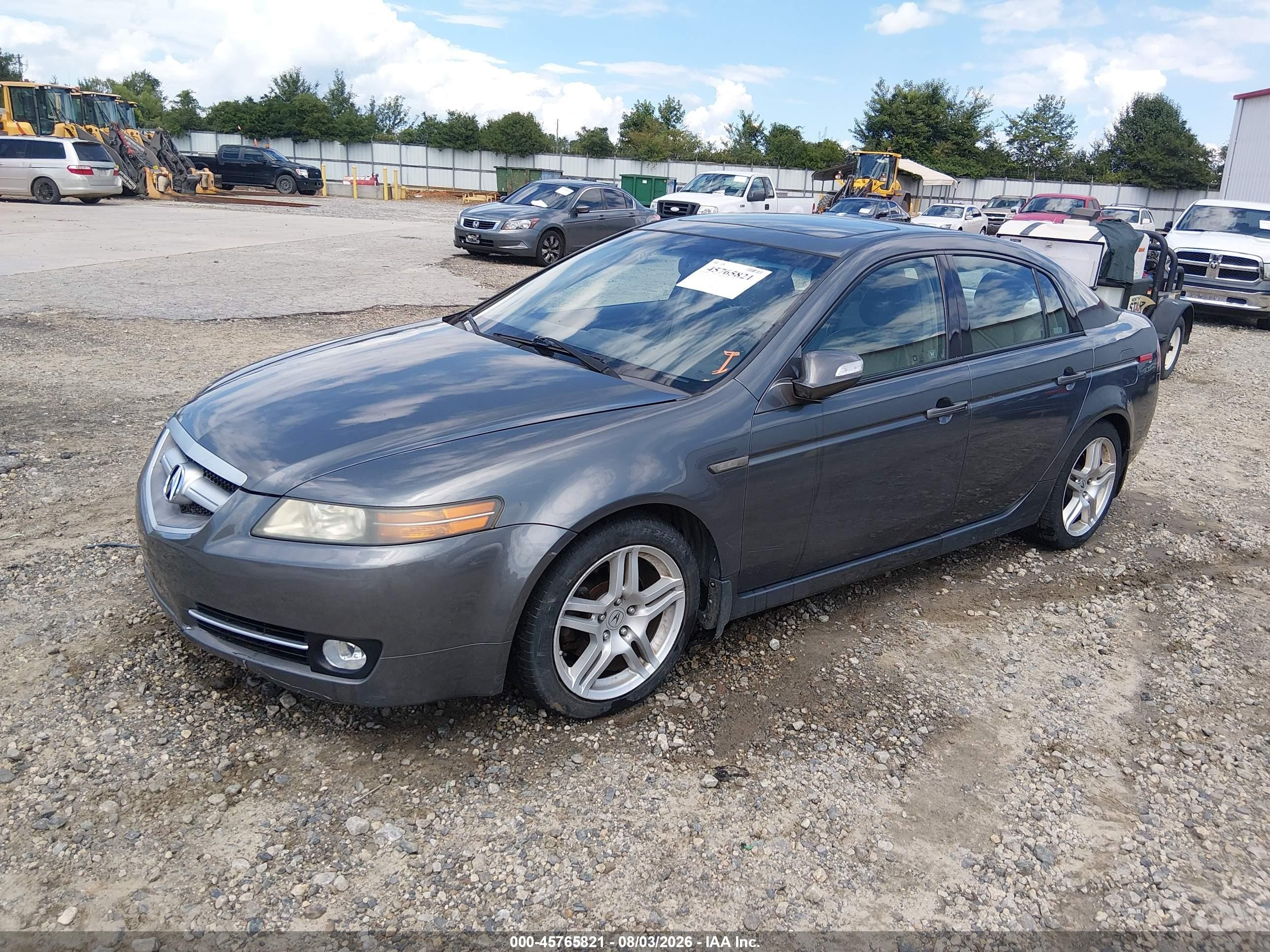 2008 Acura Tl 3.2 Синий vin: 19UUA66248A034539