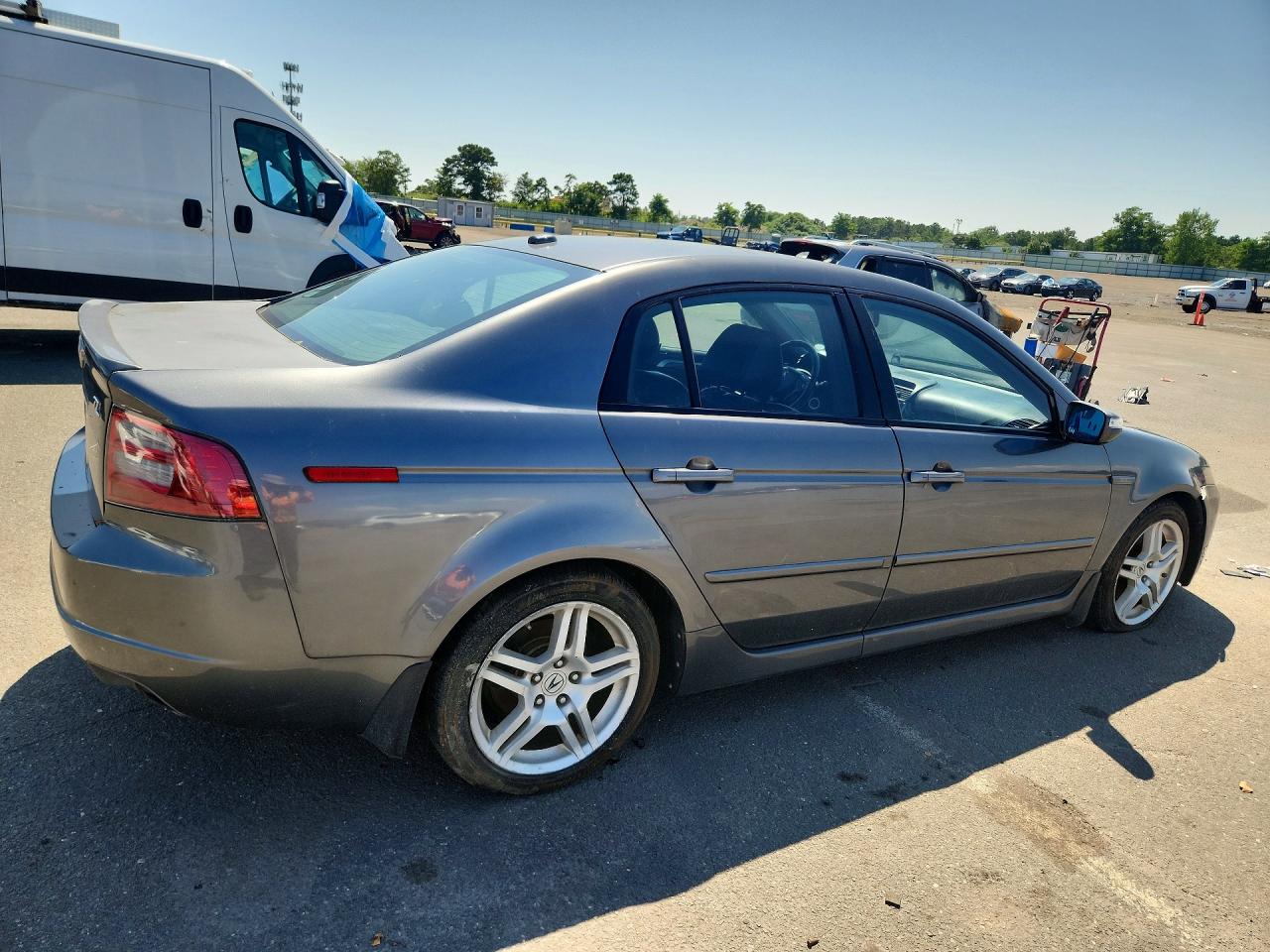 2008 Acura Tl Gray vin: 19UUA66248A034976
