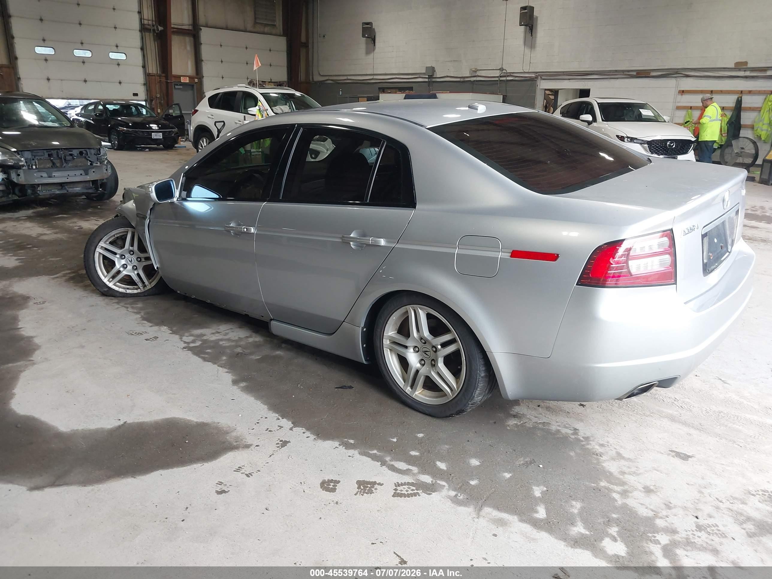 2008 Acura Tl 3.2 Серый vin: 19UUA66248A037263