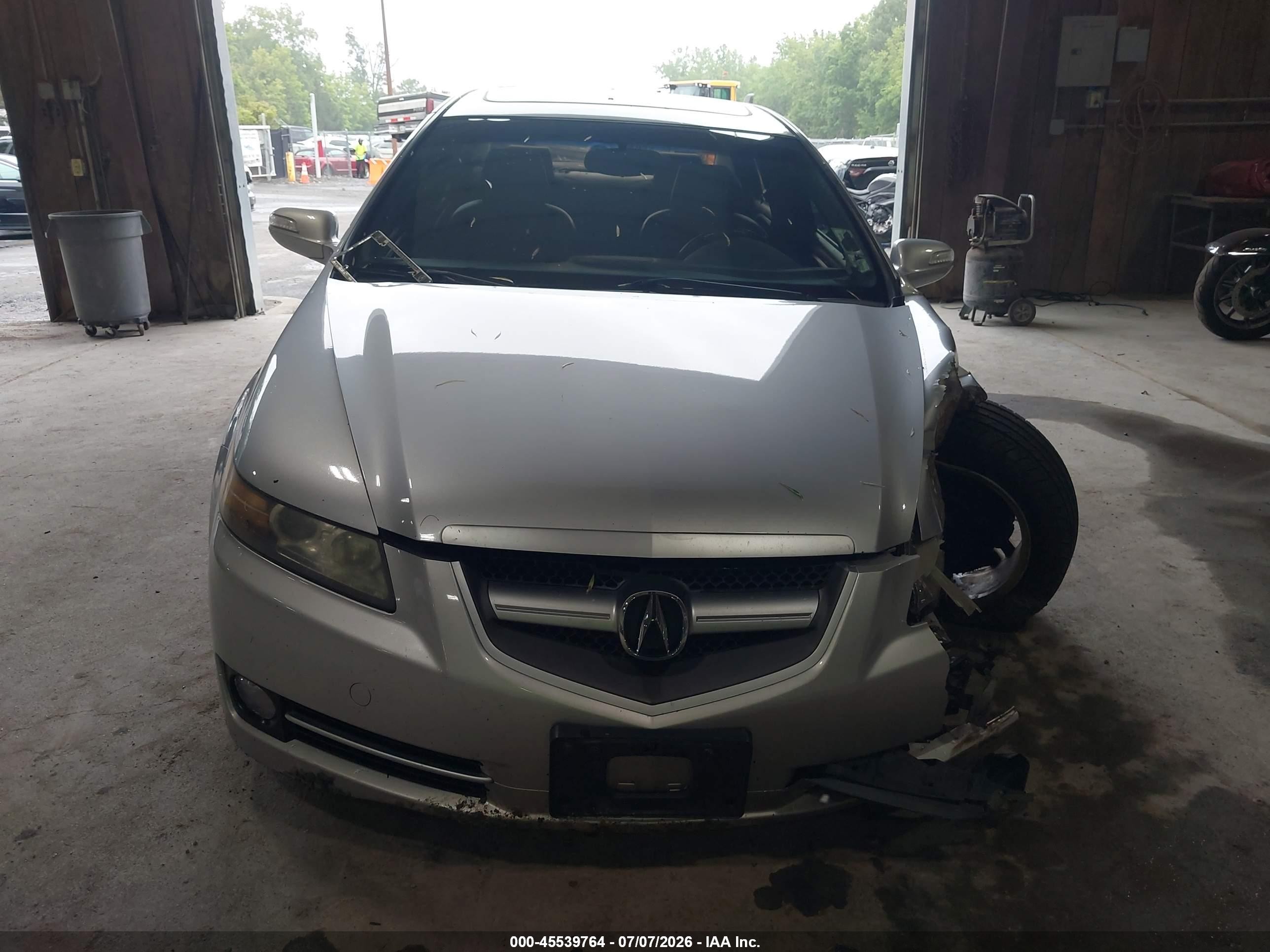 2008 Acura Tl 3.2 Серый vin: 19UUA66248A037263
