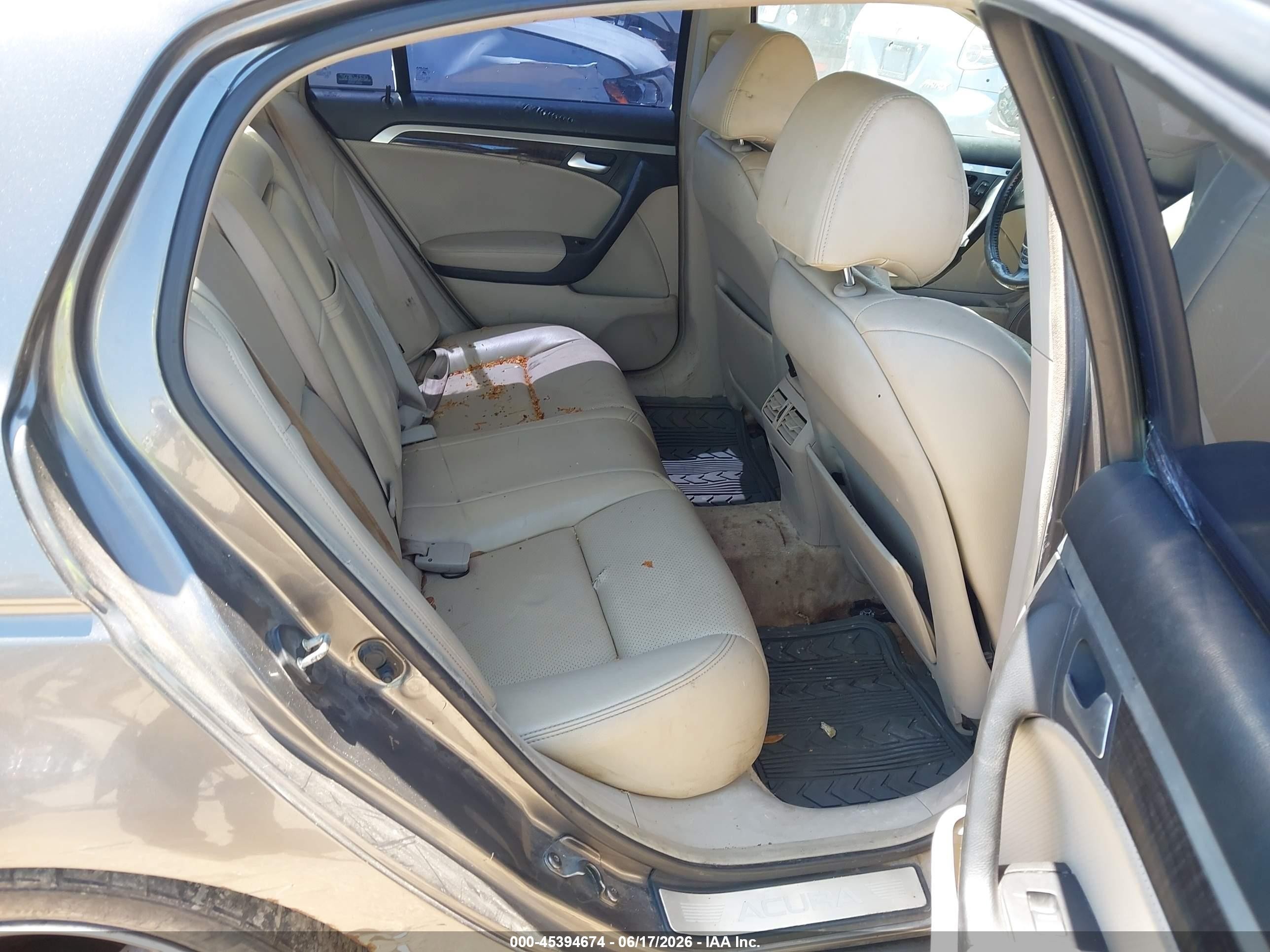 2008 Acura Tl 3.2 Gray vin: 19UUA66248A039529