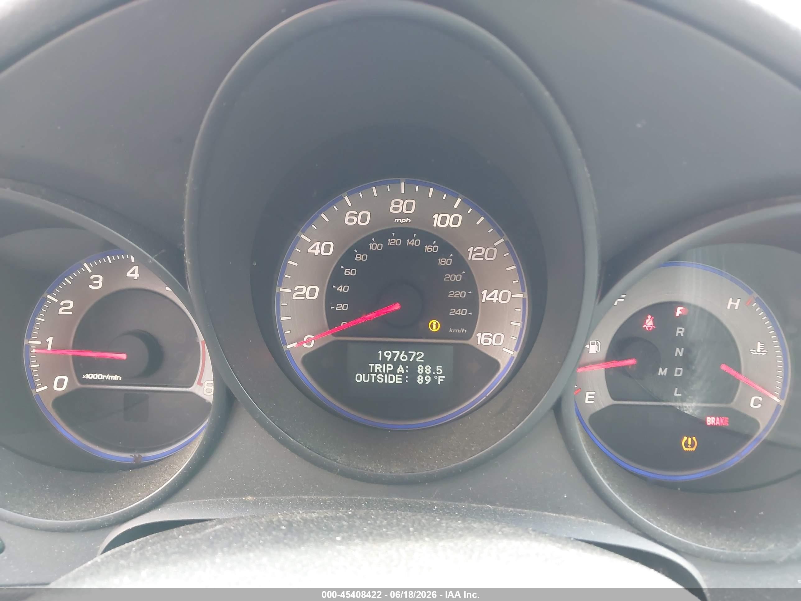 2008 Acura Tl 3.2 Gray vin: 19UUA66248A044259
