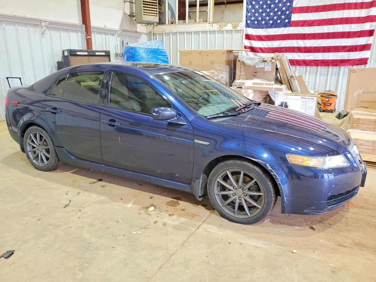 2004 Acura Tl Blue vin: 19UUA66254A006842