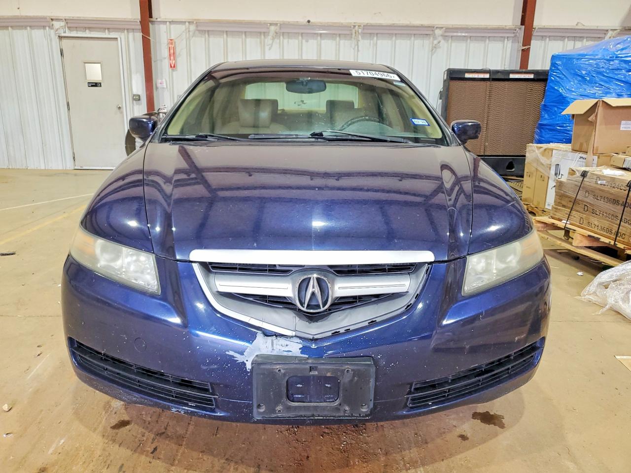 2004 Acura Tl Blue vin: 19UUA66254A006842