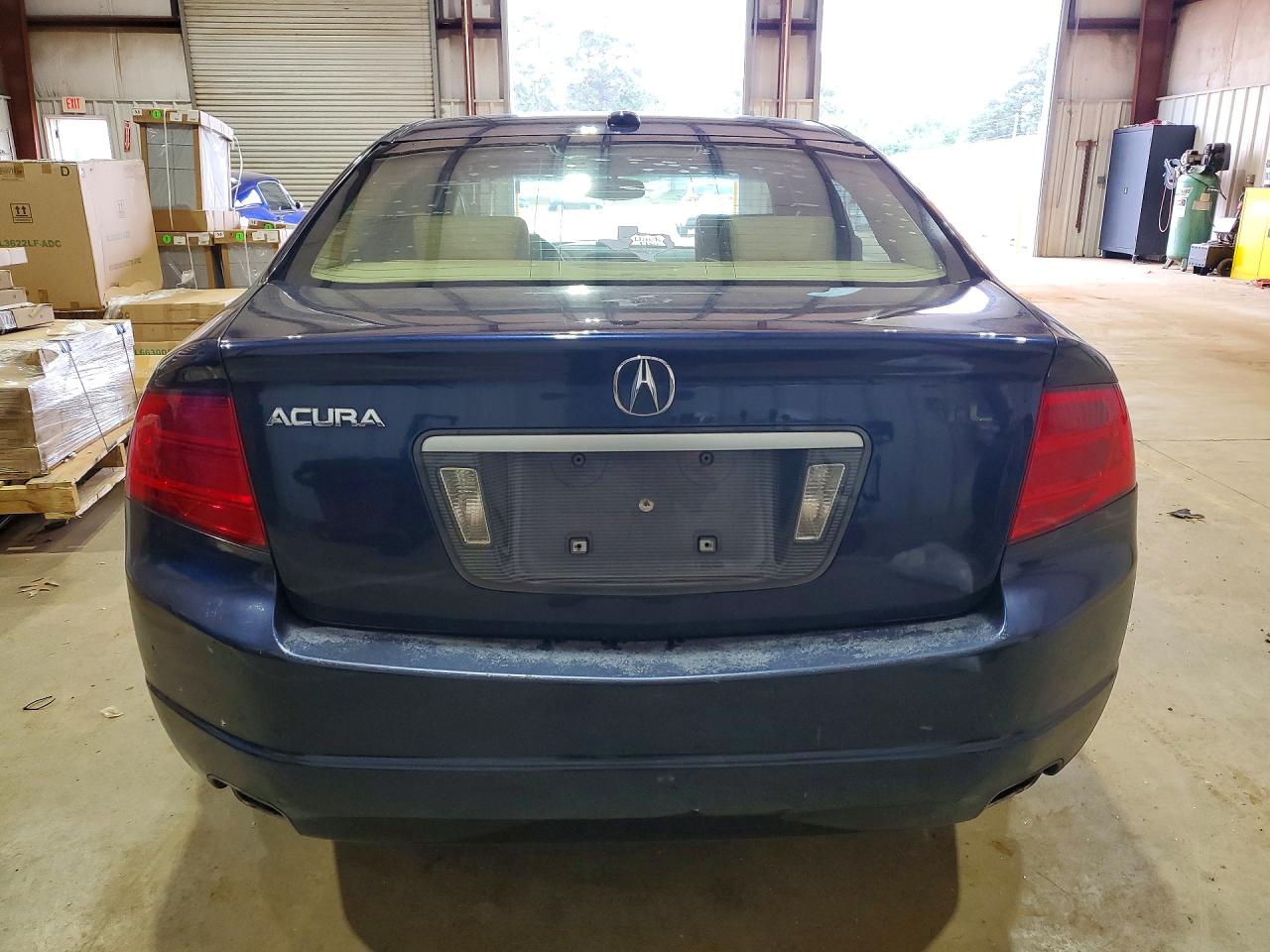 2004 Acura Tl Blue vin: 19UUA66254A006842