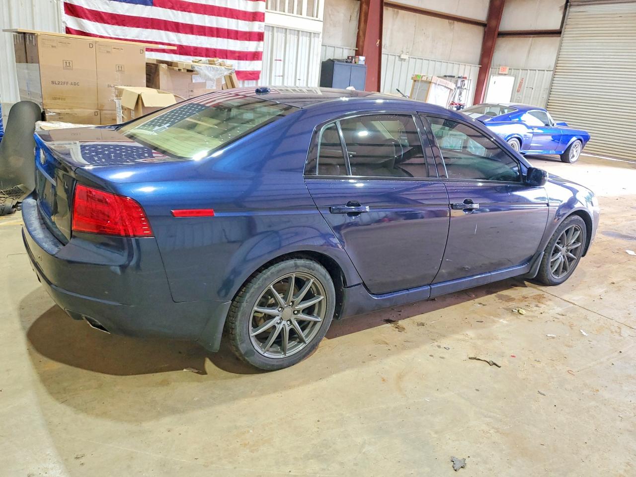 2004 Acura Tl Blue vin: 19UUA66254A006842