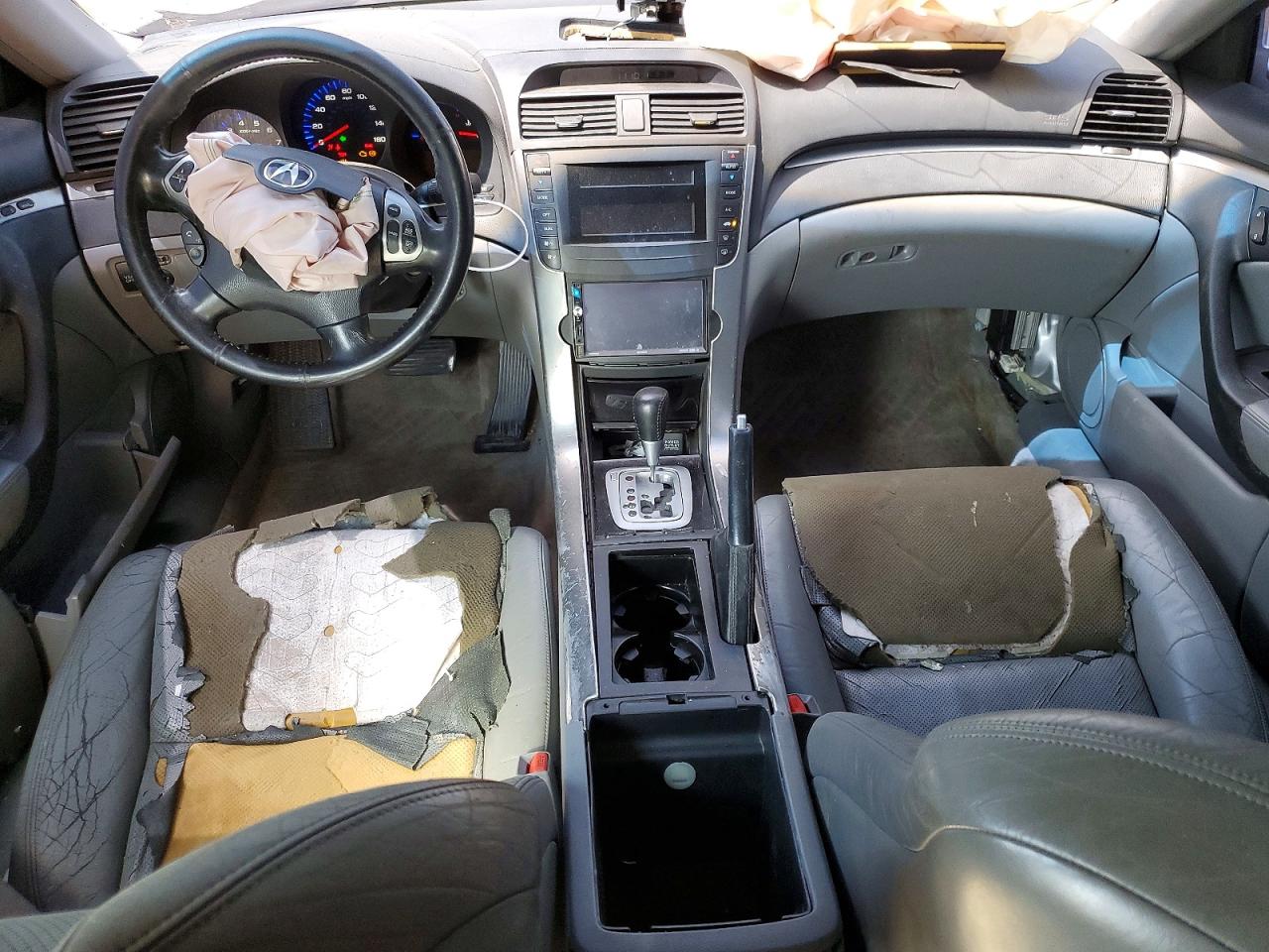 2004 Acura Tl Silver vin: 19UUA66254A024399