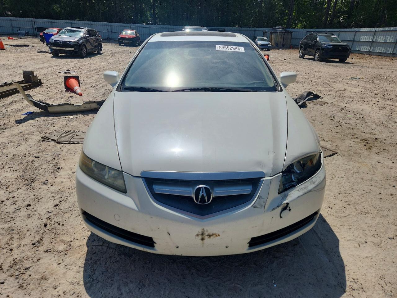 2004 Acura Tl Белый vin: 19UUA66254A048069