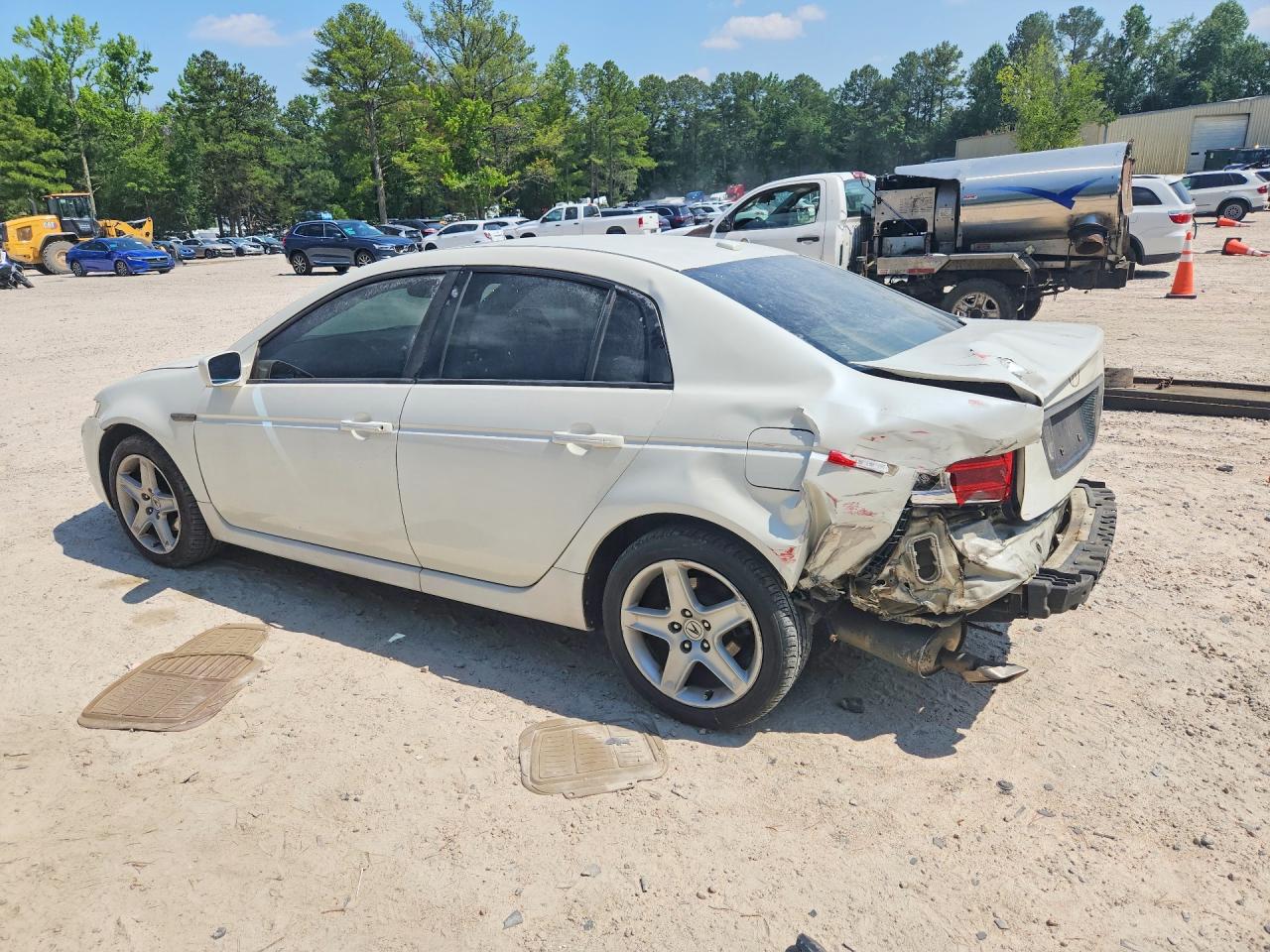 2004 Acura Tl Белый vin: 19UUA66254A048069