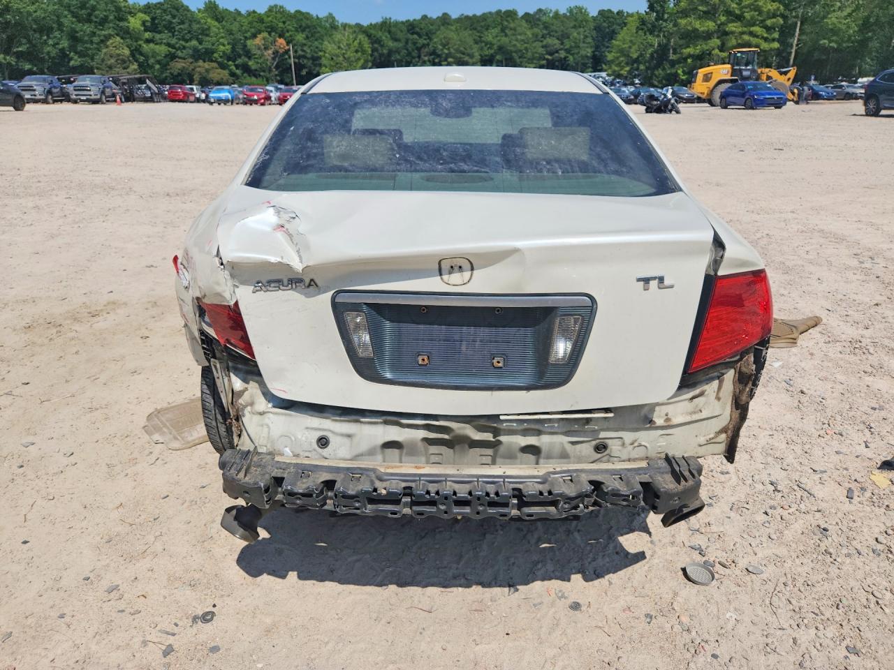 2004 Acura Tl Белый vin: 19UUA66254A048069