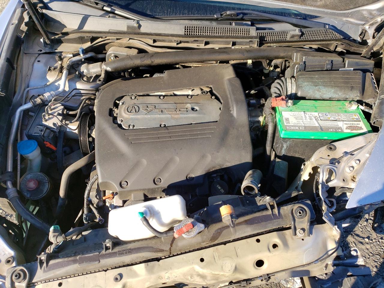 2004 Acura Tl Серебряный vin: 19UUA66254A051750