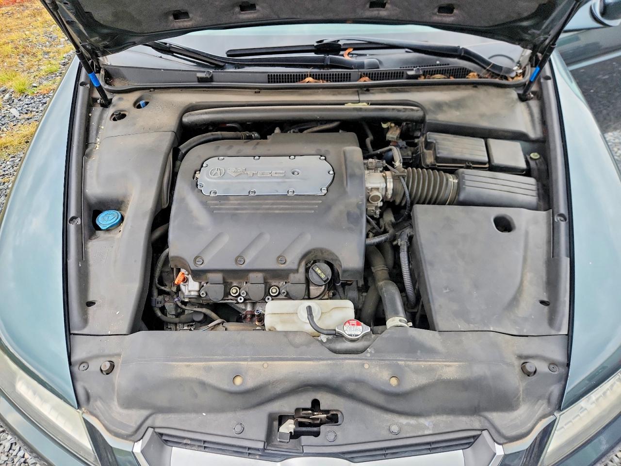 2005 Acura Tl Green vin: 19UUA66255A003876