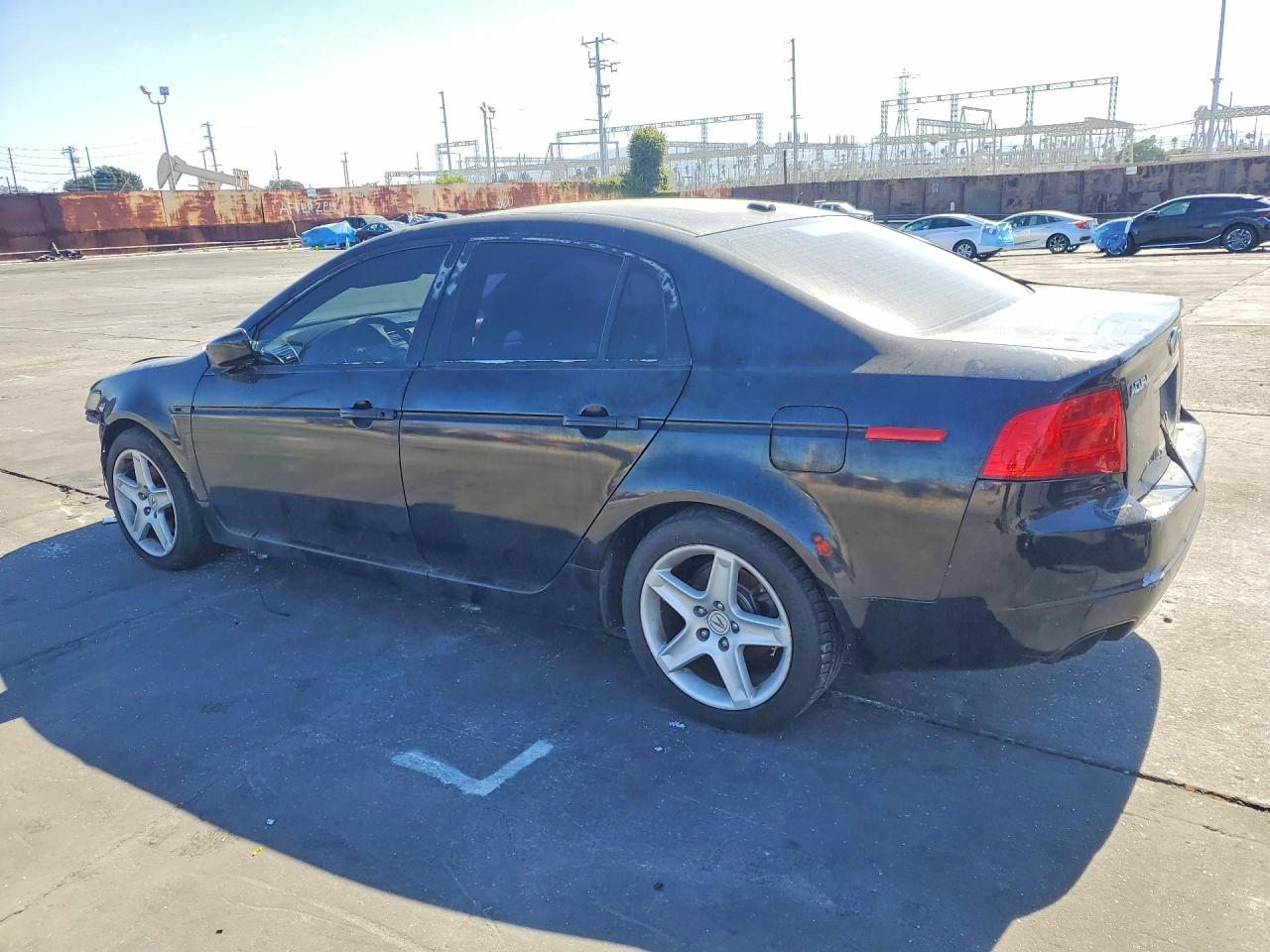 2005 Acura Tl Black vin: 19UUA66255A009659