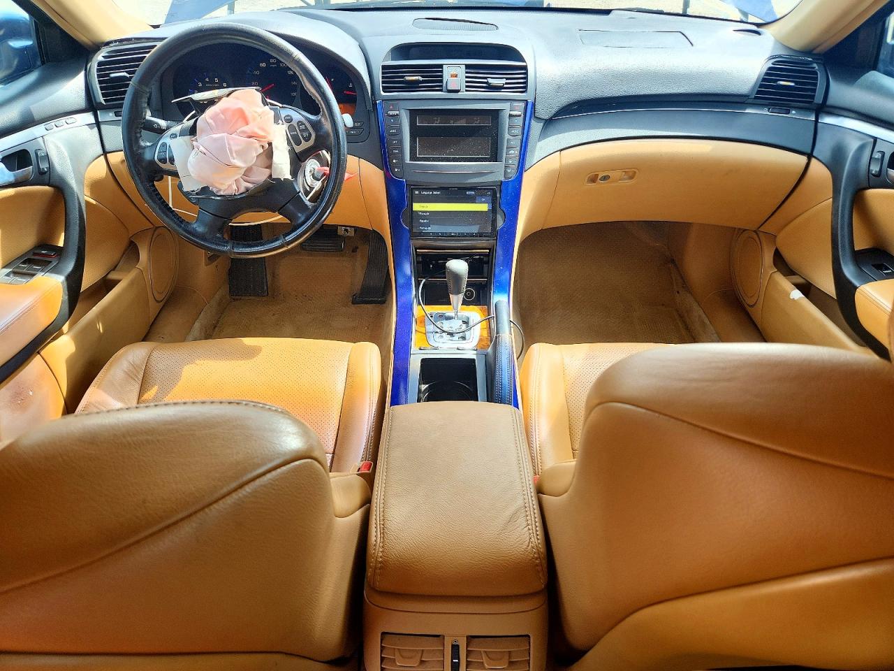 2005 Acura Tl Blue vin: 19UUA66255A054097