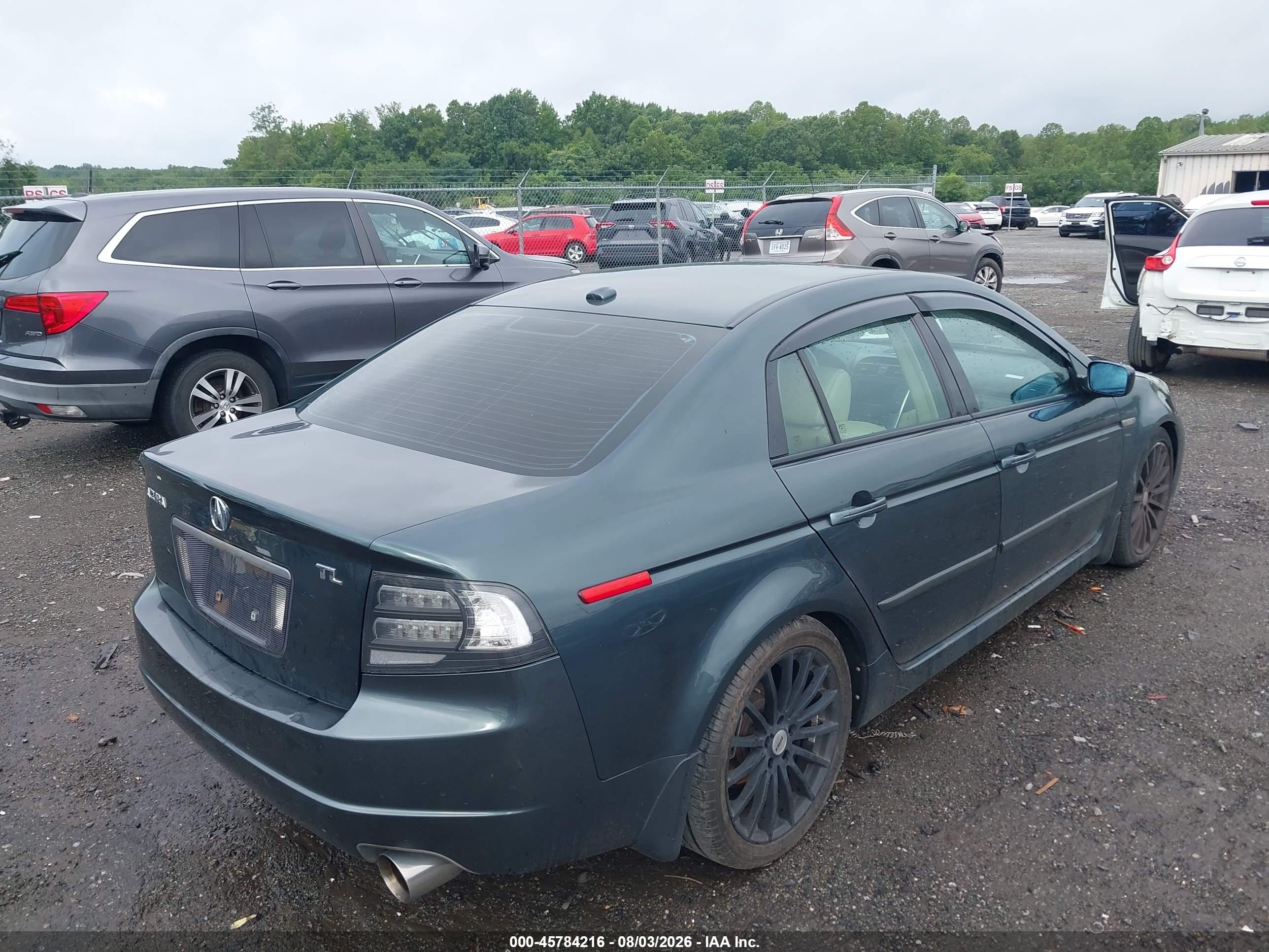 2005 Acura Tl   Green vin: 19UUA66255A055945