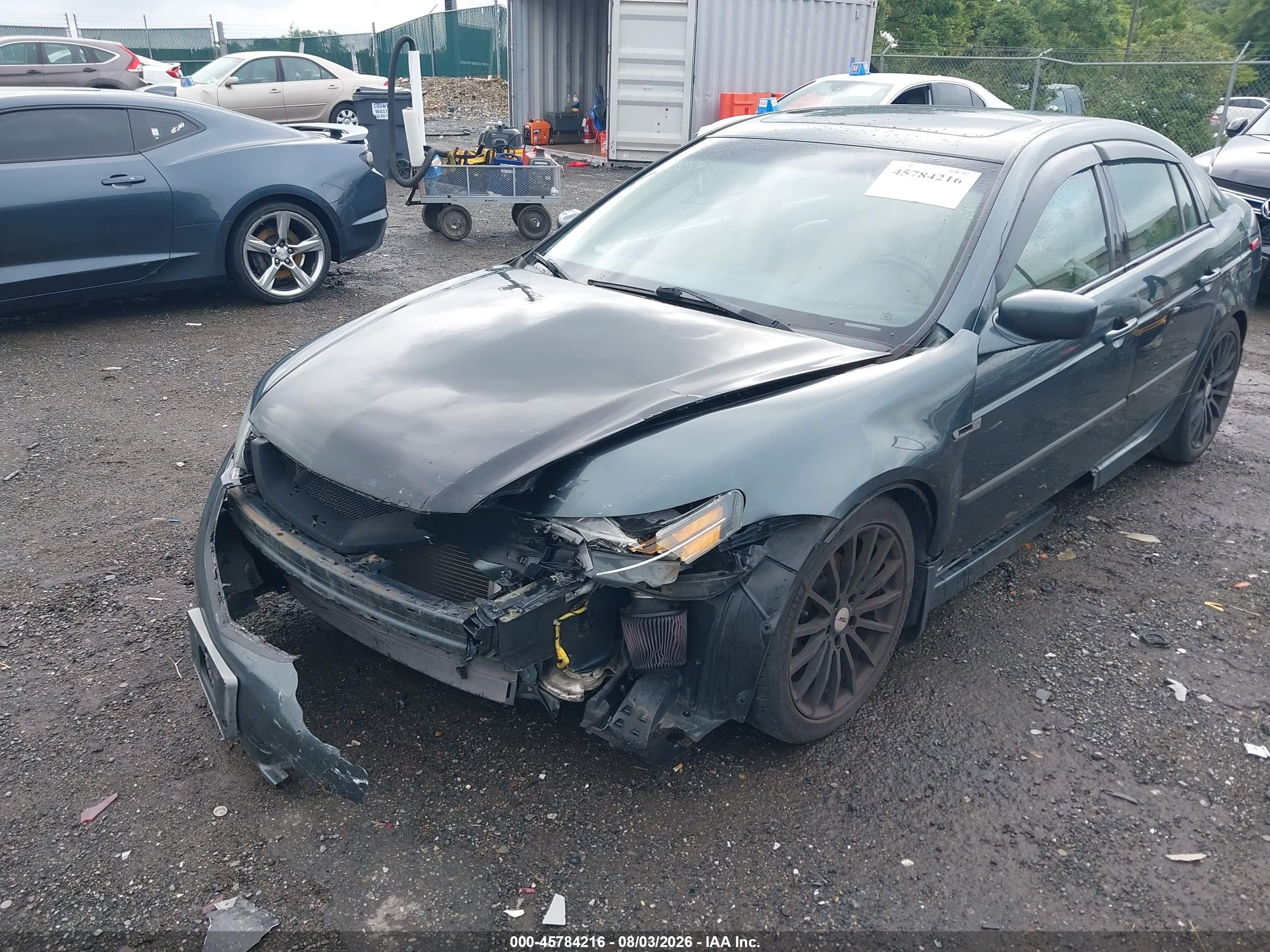 2005 Acura Tl   Green vin: 19UUA66255A055945