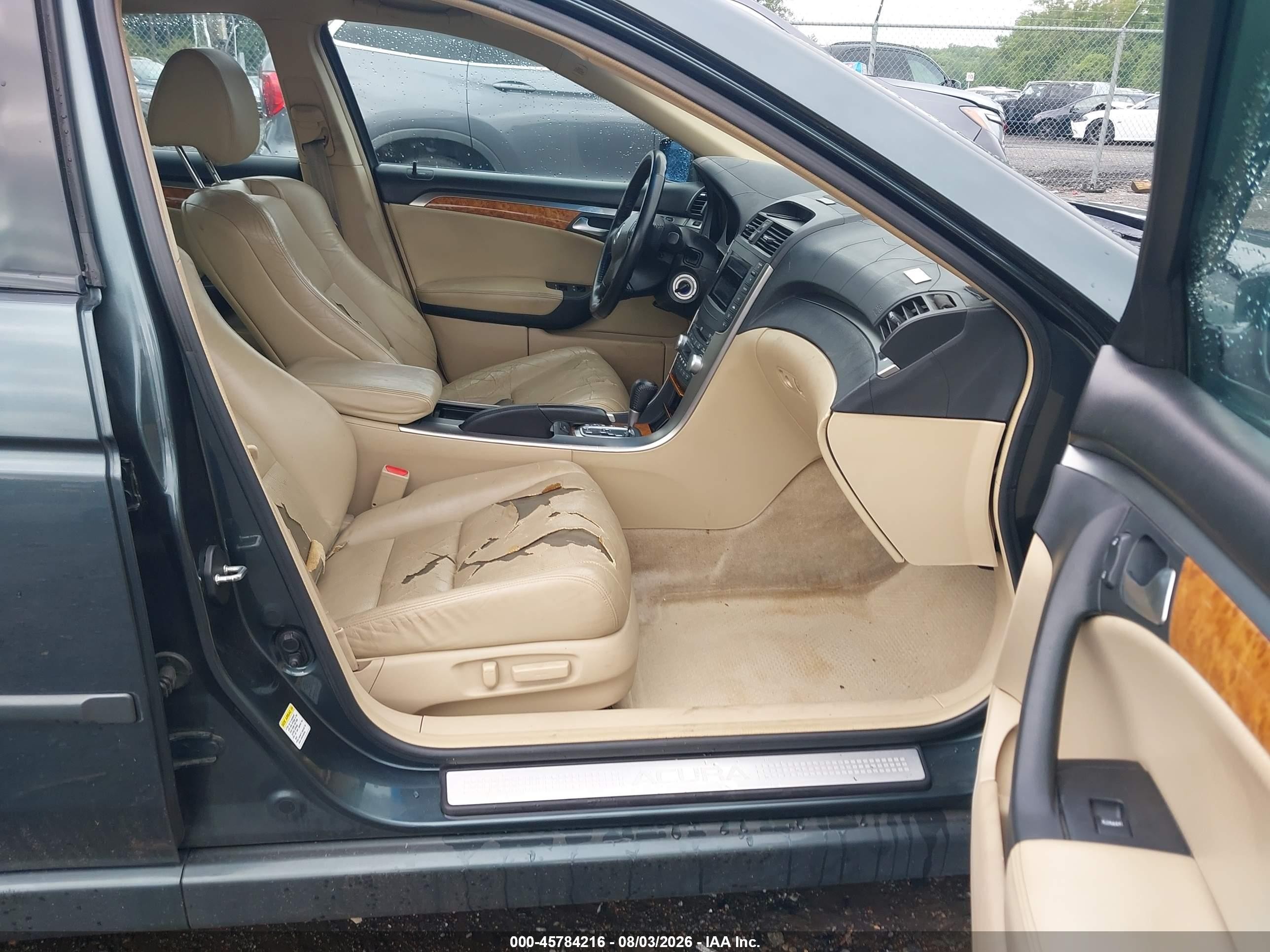 2005 Acura Tl   Green vin: 19UUA66255A055945