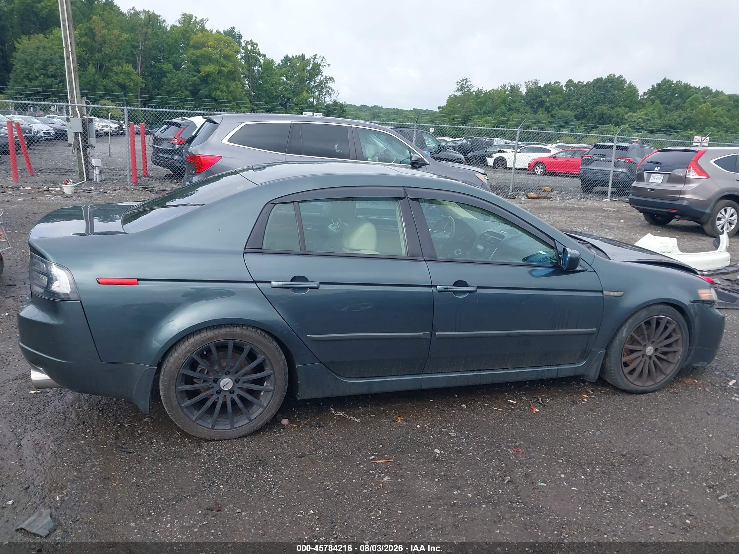 2005 Acura Tl   Green vin: 19UUA66255A055945