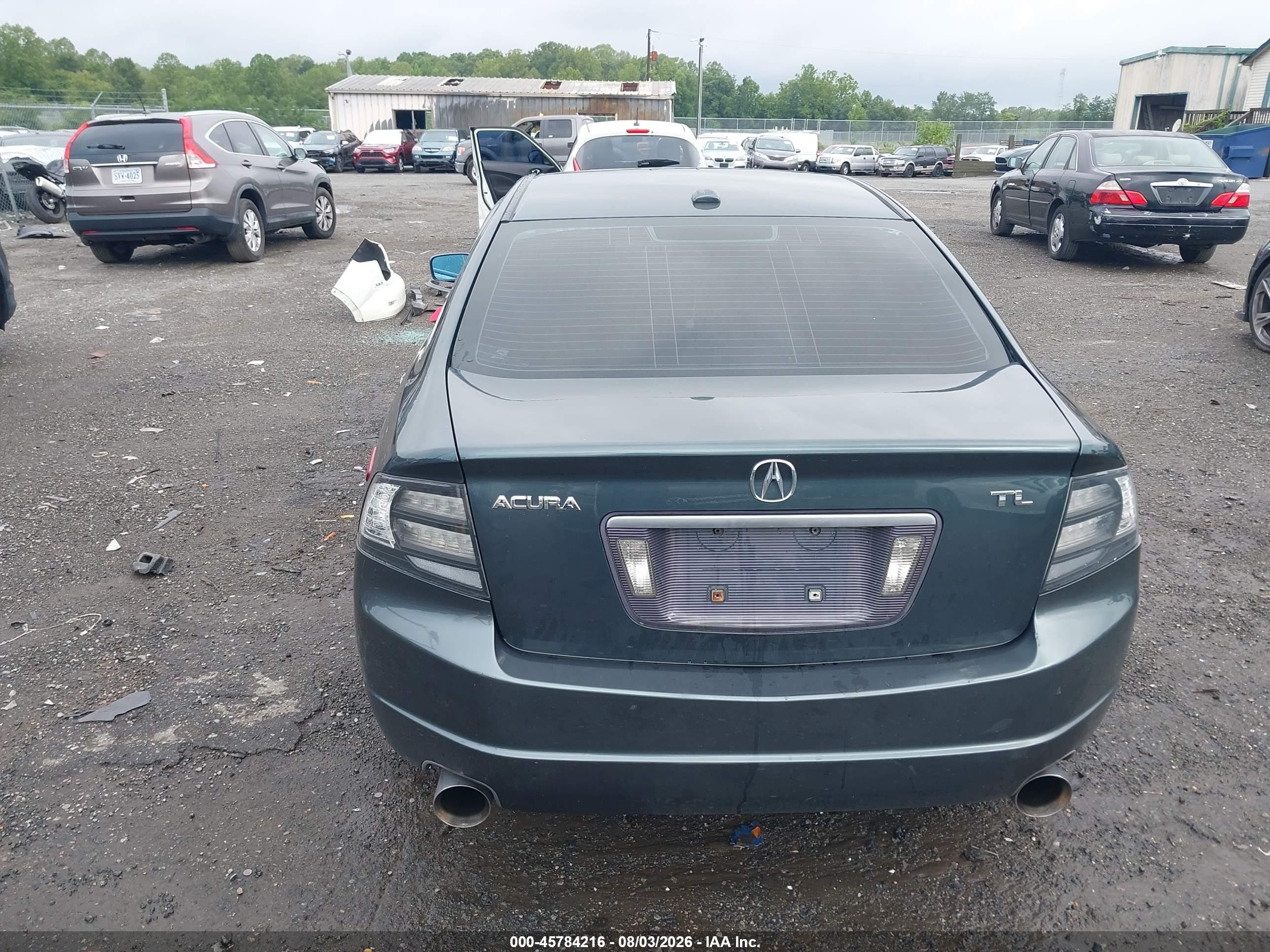 2005 Acura Tl   Green vin: 19UUA66255A055945