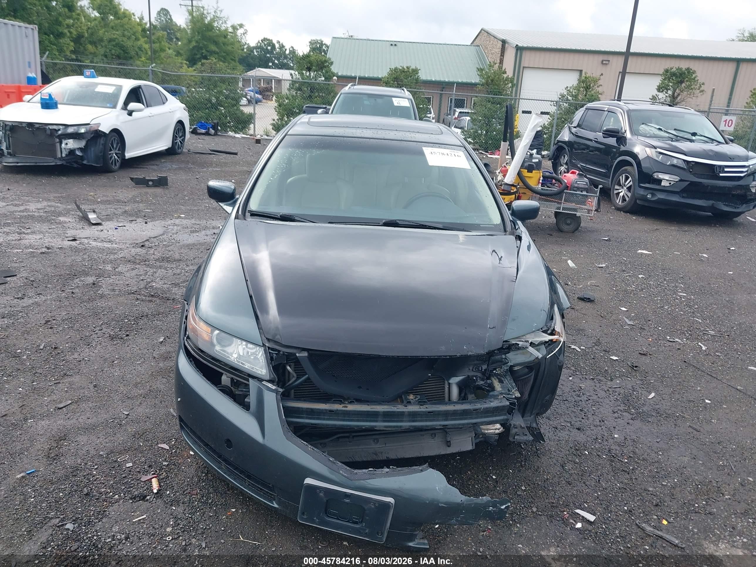 2005 Acura Tl   Green vin: 19UUA66255A055945