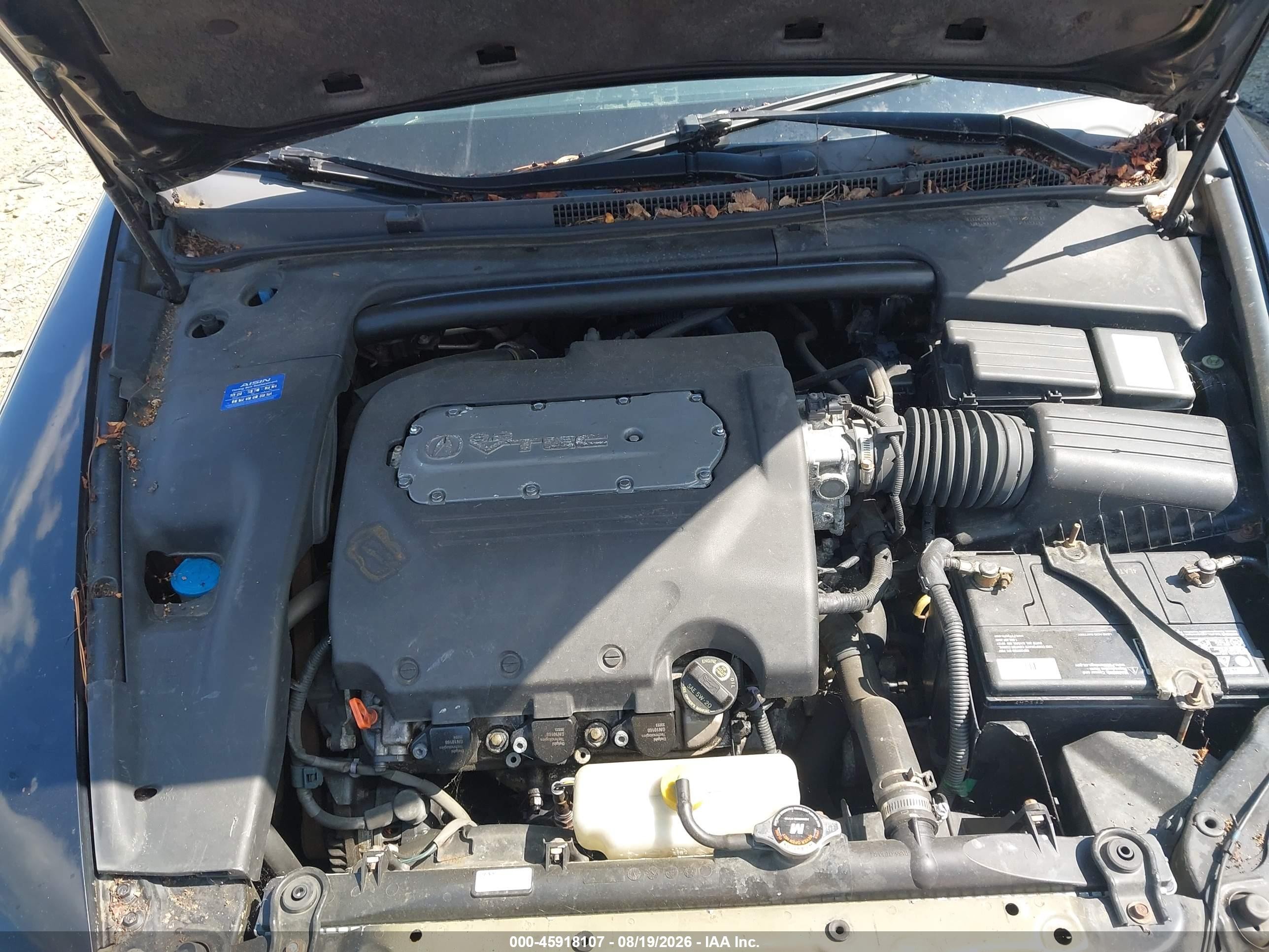 2005 Acura Tl   Черный vin: 19UUA66255A056528