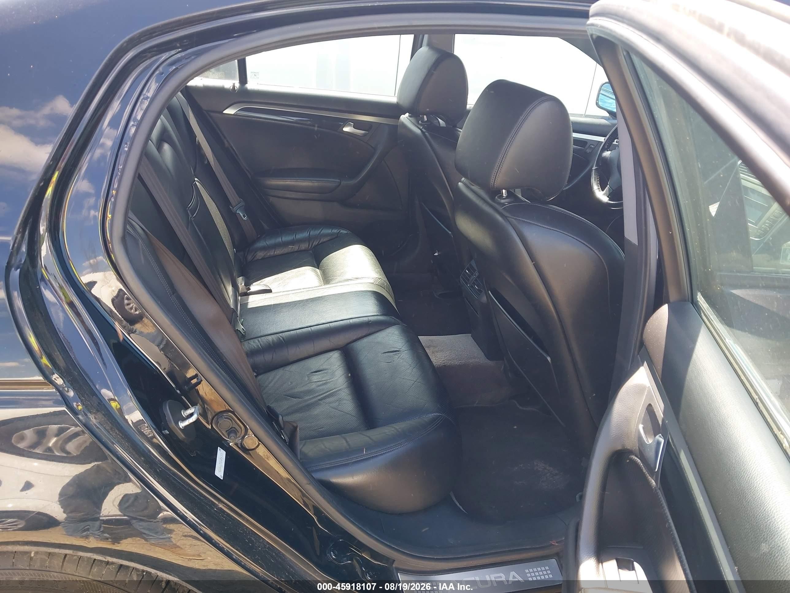 2005 Acura Tl   Черный vin: 19UUA66255A056528