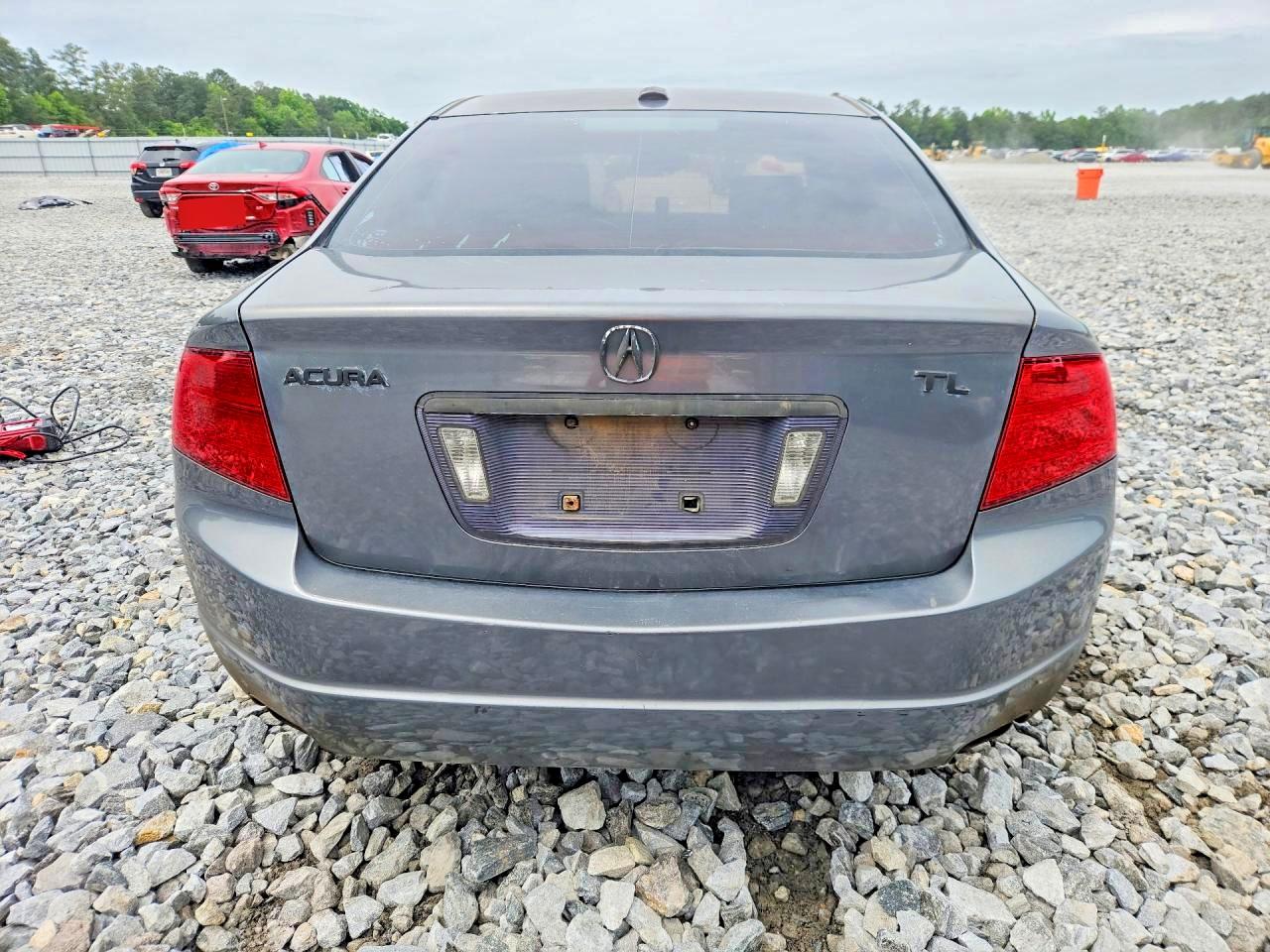 2005 Acura Tl Gray vin: 19UUA66255A060577