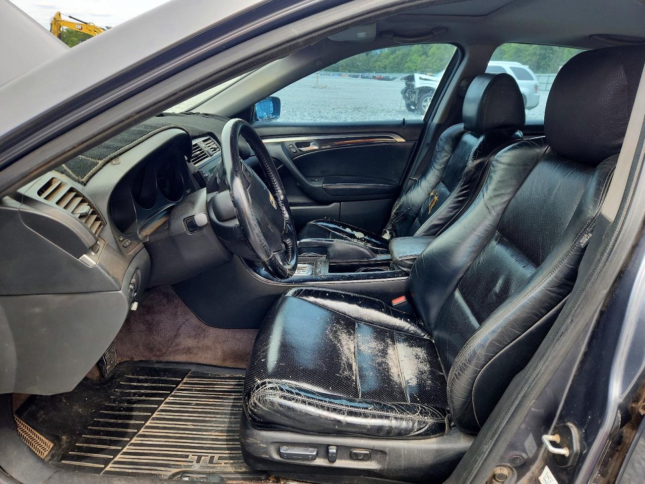 2005 Acura Tl Gray vin: 19UUA66255A060577