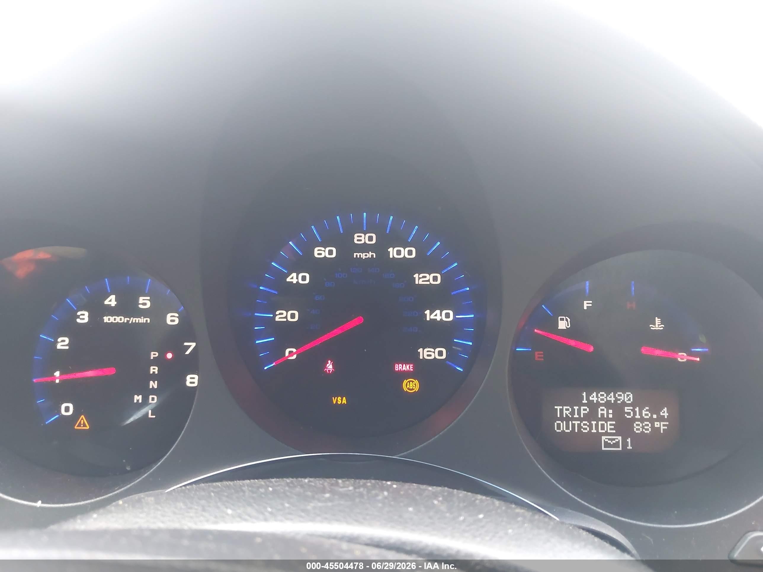 2005 Acura Tl   White vin: 19UUA66255A078755