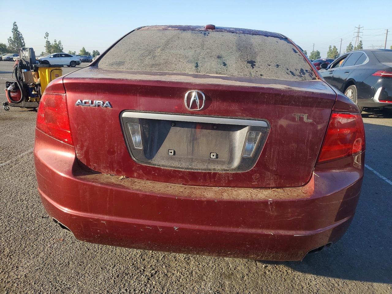 2006 Acura 3.2tl Burgundy vin: 19UUA66256A034515