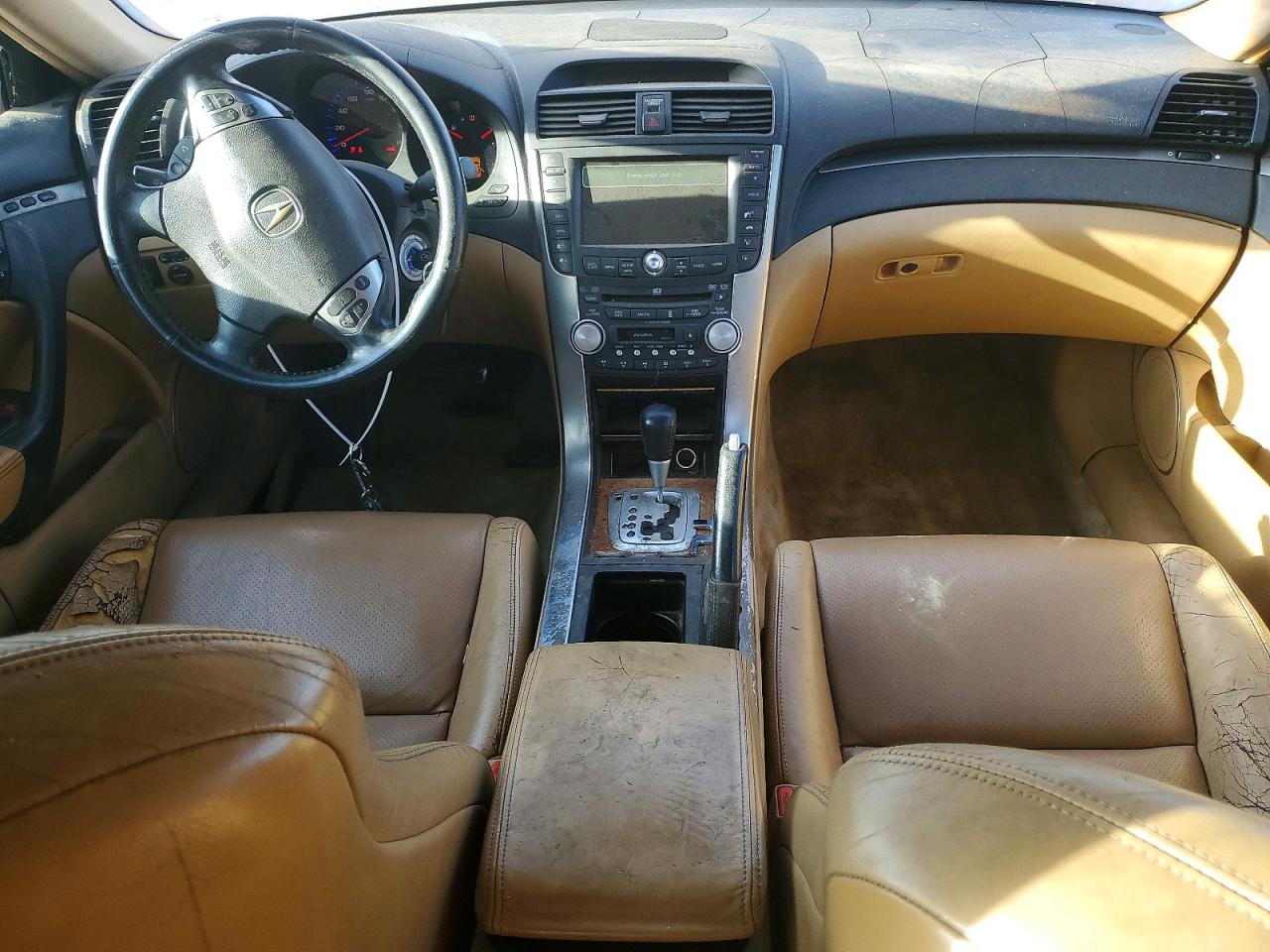 2006 Acura 3.2tl Burgundy vin: 19UUA66256A034515