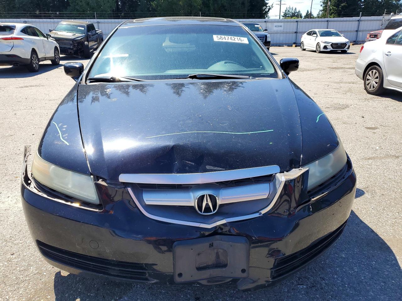 2006 Acura 3.2tl Black vin: 19UUA66256A047264