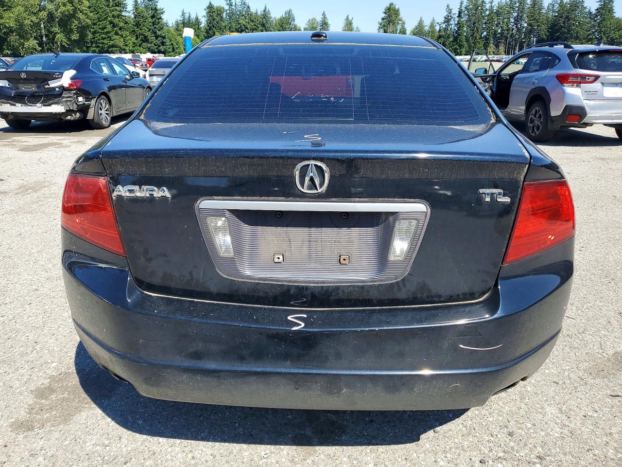 2006 Acura 3.2tl Black vin: 19UUA66256A047264