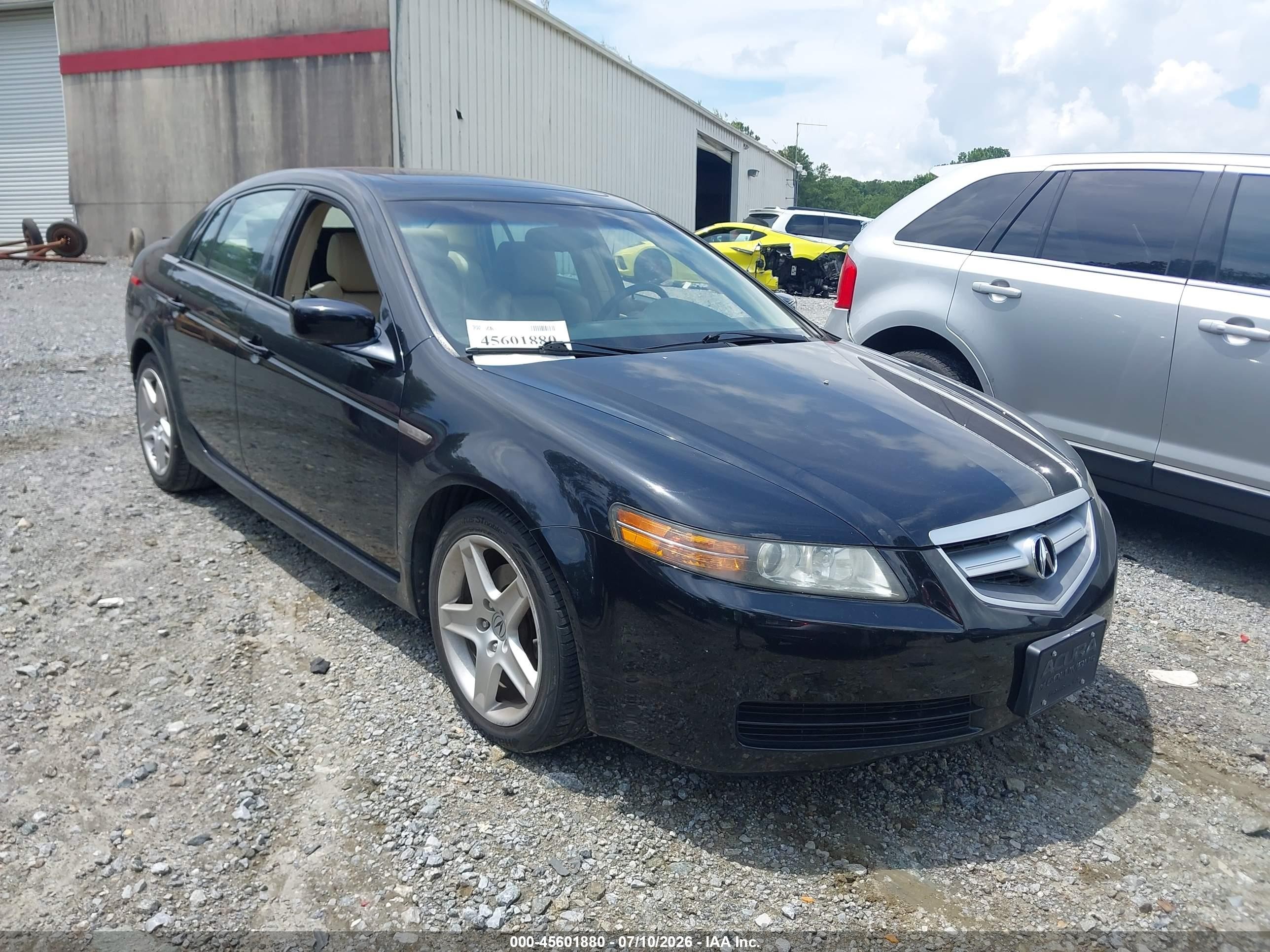 2006 Acura Tl   Черный vin: 19UUA66256A054473