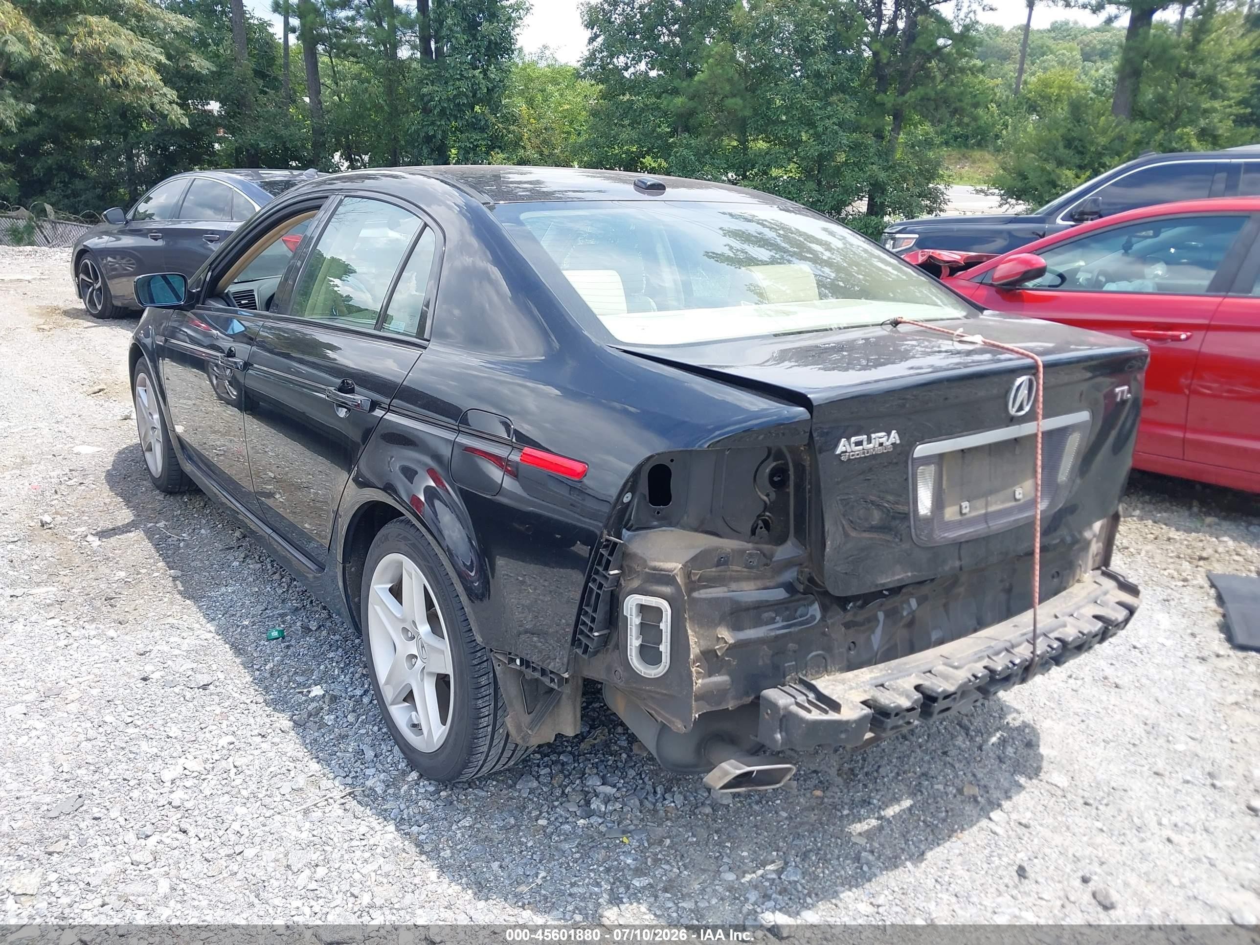 2006 Acura Tl   Черный vin: 19UUA66256A054473
