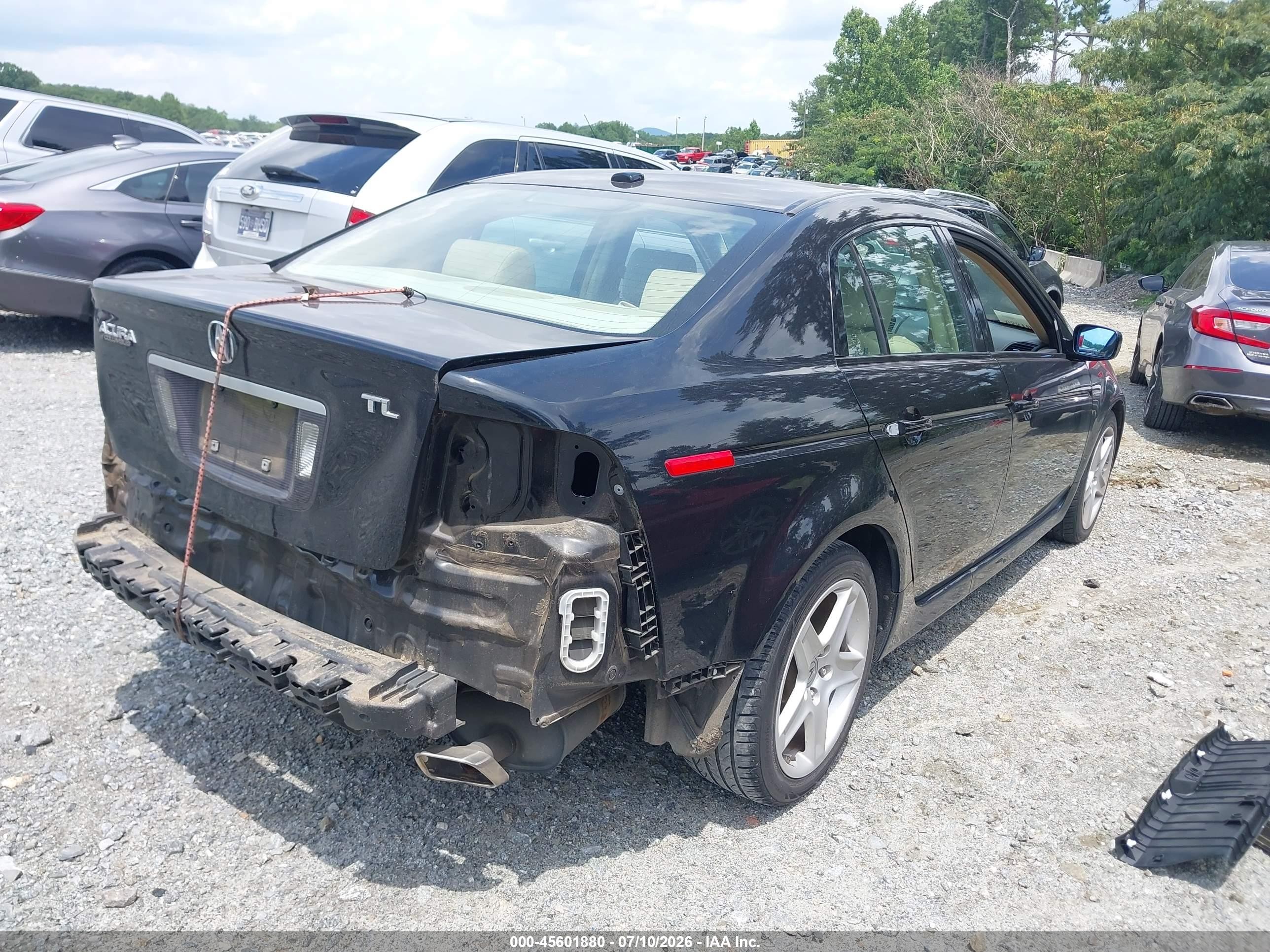 2006 Acura Tl   Черный vin: 19UUA66256A054473