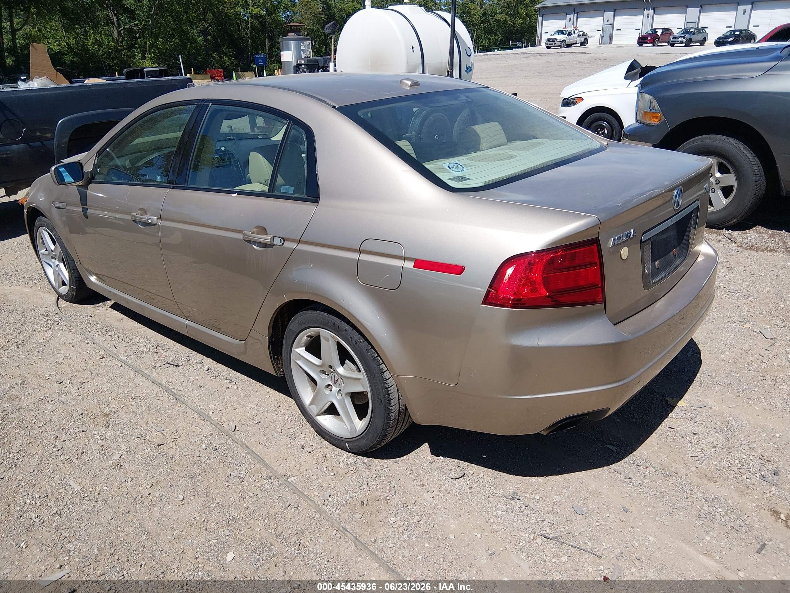2006 Acura Tl   Желто-коричневый vin: 19UUA66256A059768