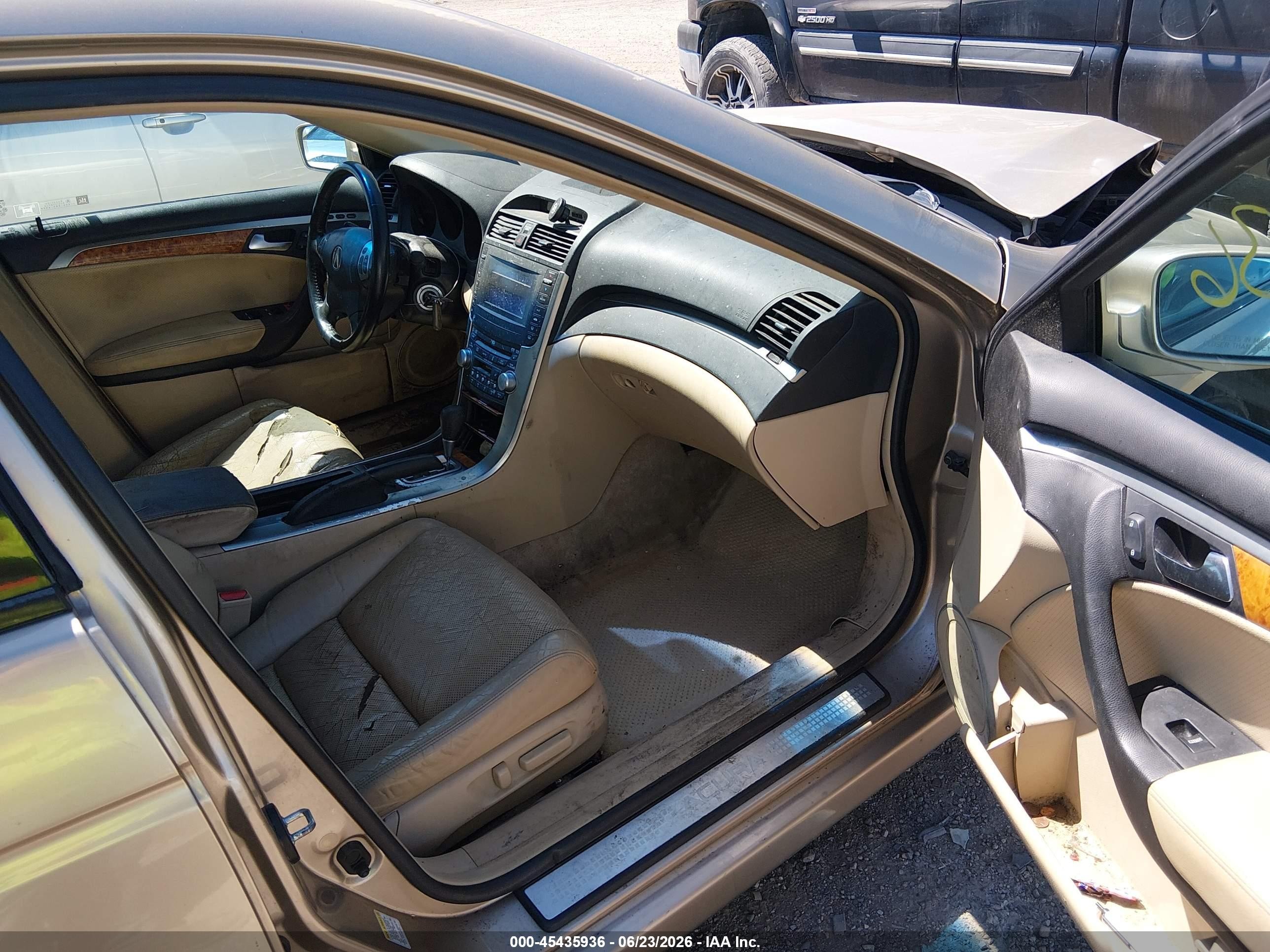 2006 Acura Tl   Желто-коричневый vin: 19UUA66256A059768