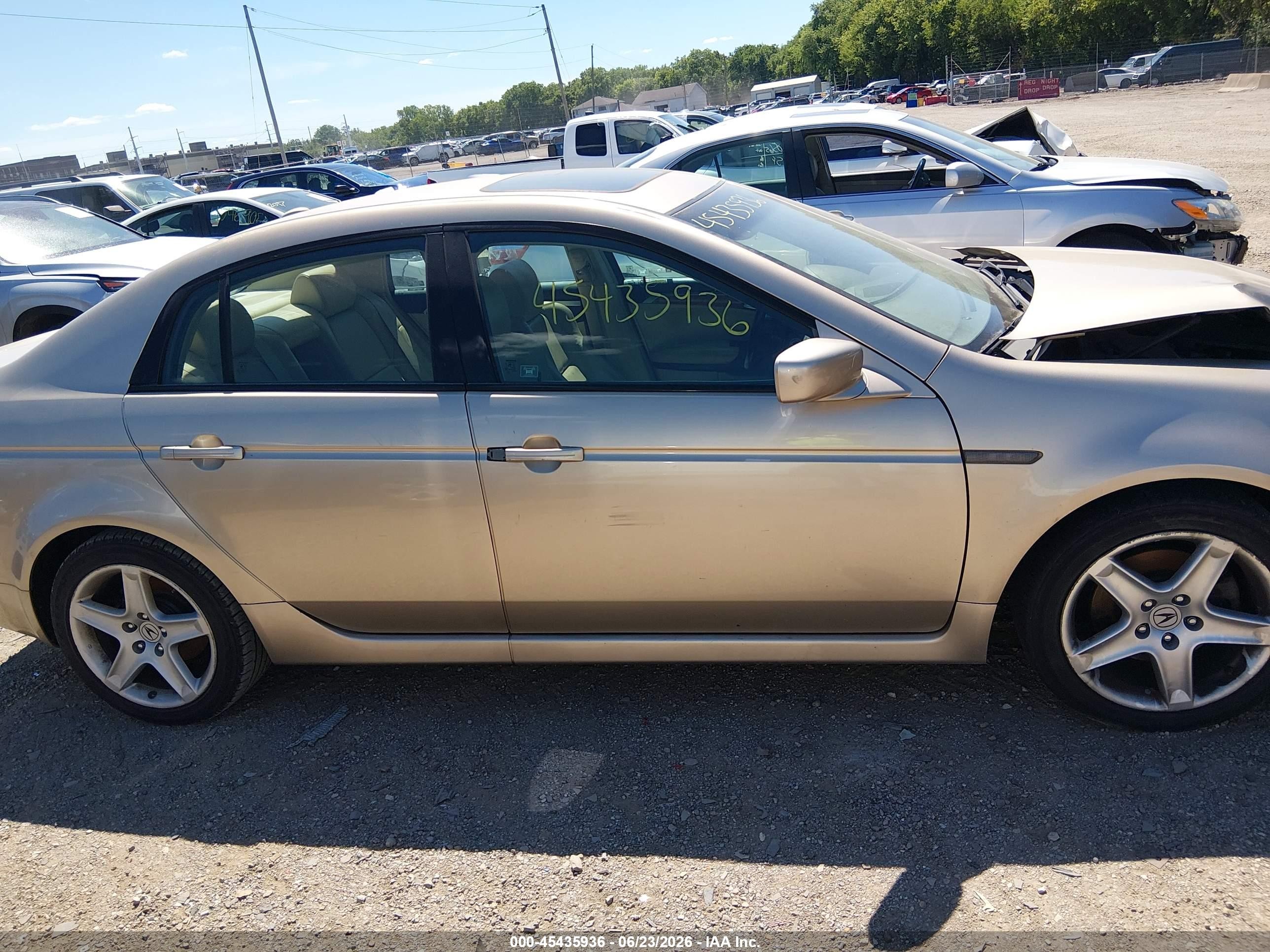 2006 Acura Tl   Желто-коричневый vin: 19UUA66256A059768