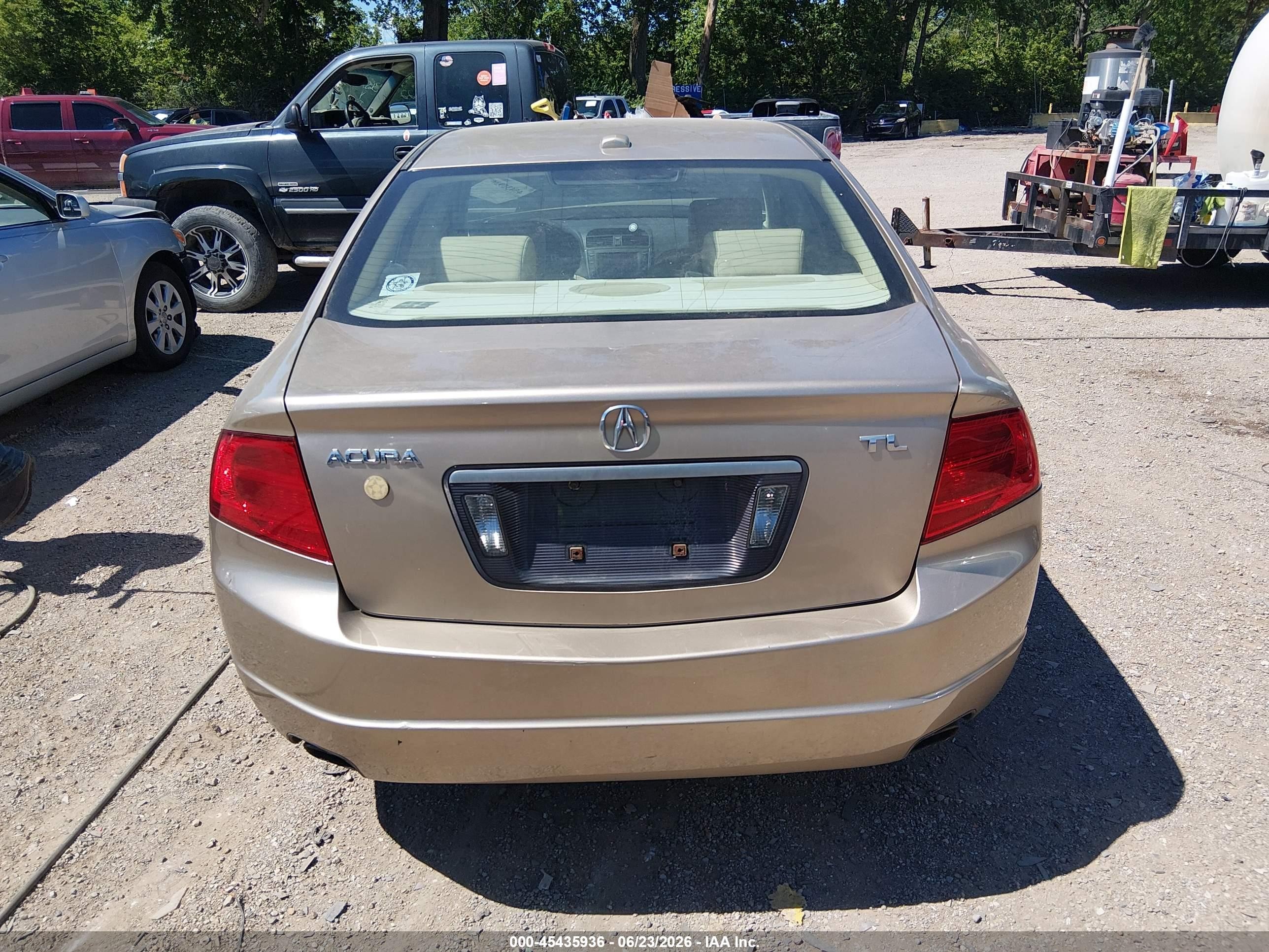 2006 Acura Tl   Желто-коричневый vin: 19UUA66256A059768