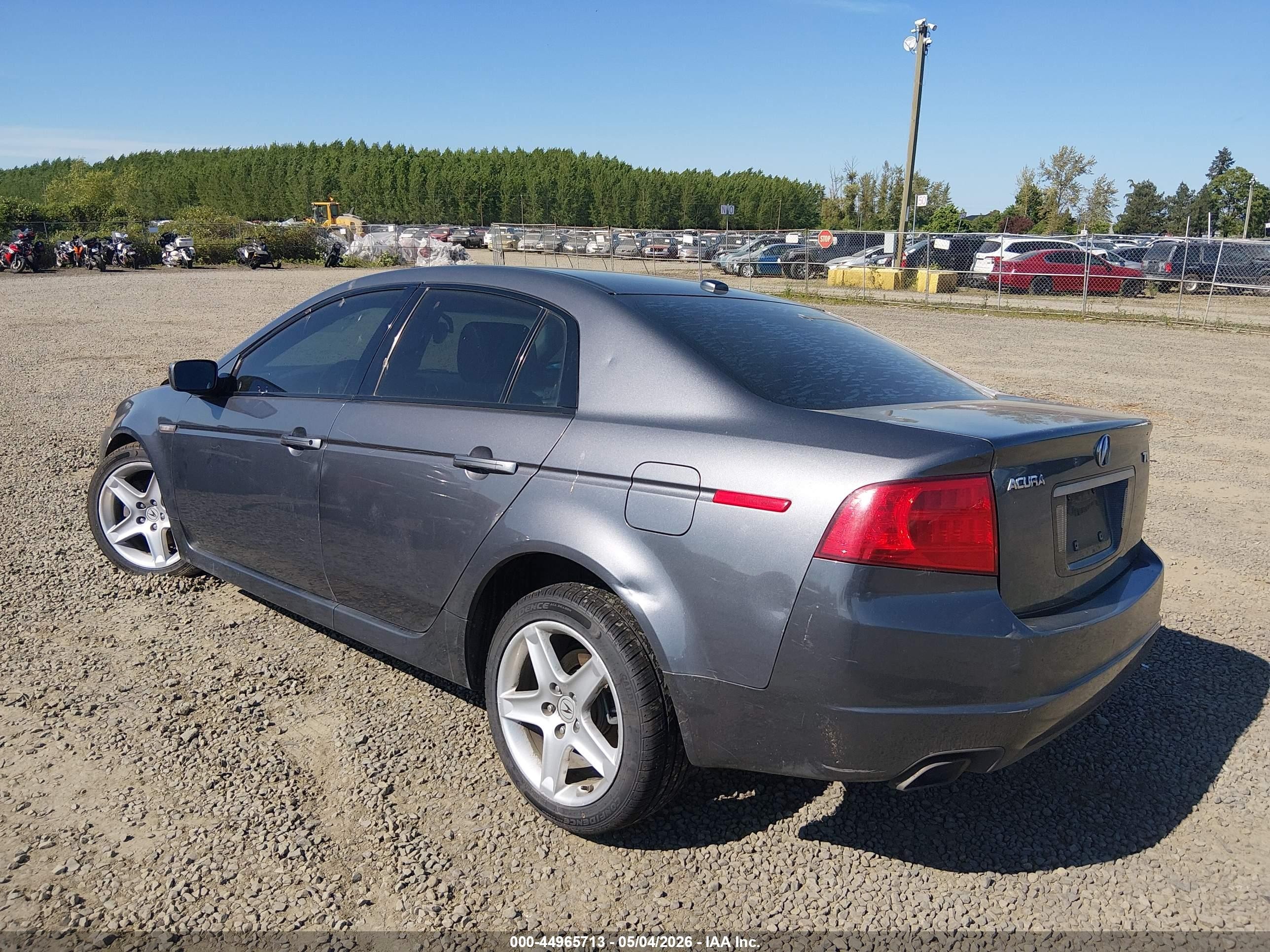 2006 Acura Tl   Серый vin: 19UUA66256A065554