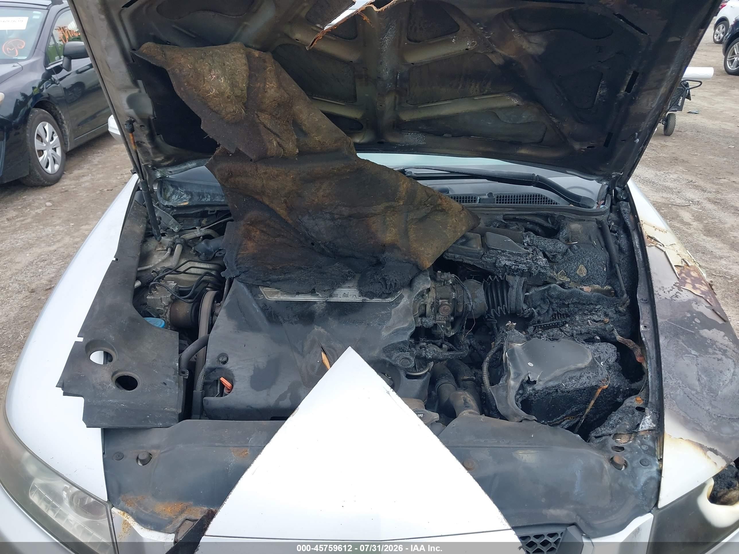 2008 Acura Tl 3.2 Серебряный vin: 19UUA66258A021332