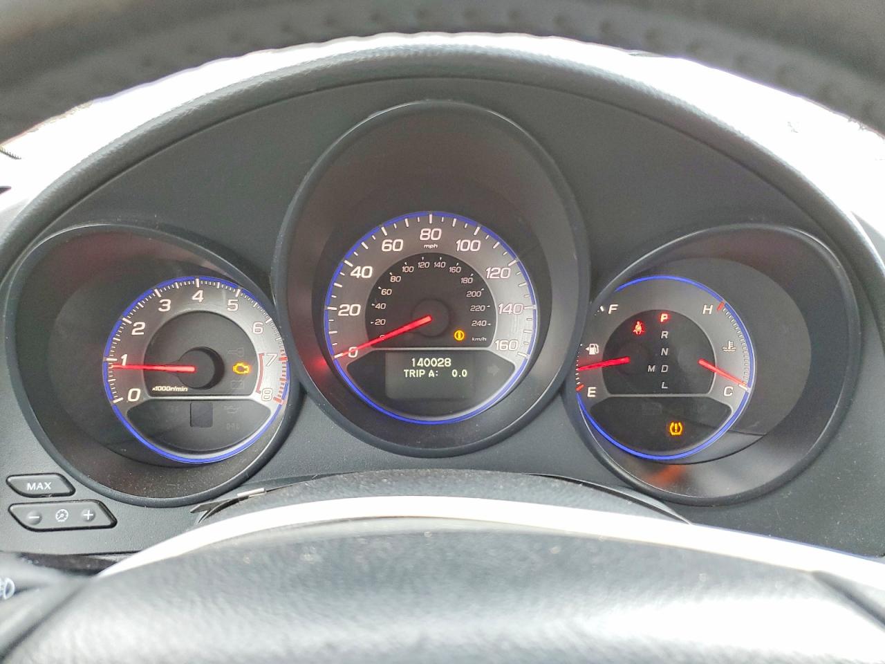 2008 Acura Tl Blue vin: 19UUA66258A035876