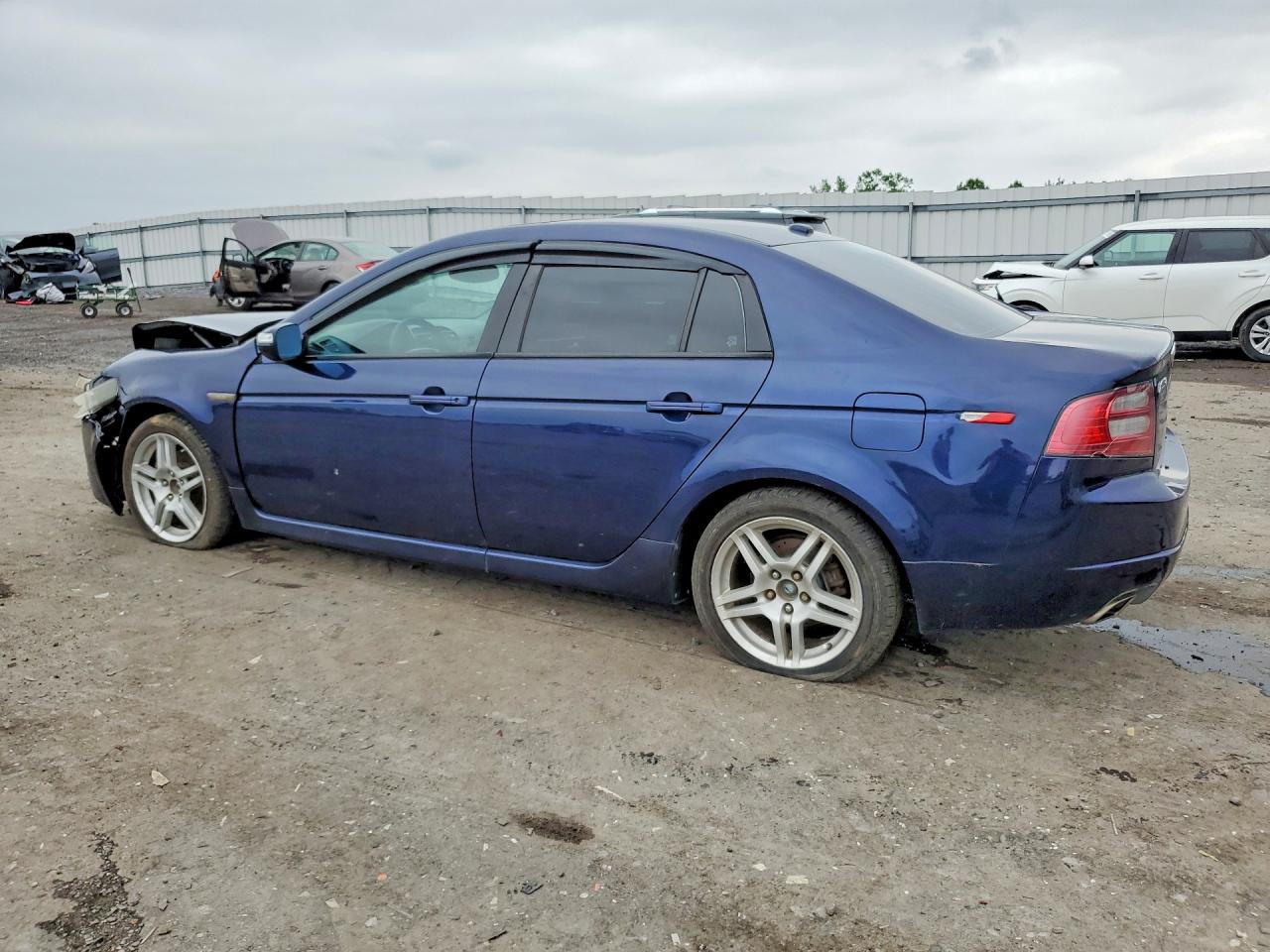 2008 Acura Tl Blue vin: 19UUA66258A035876