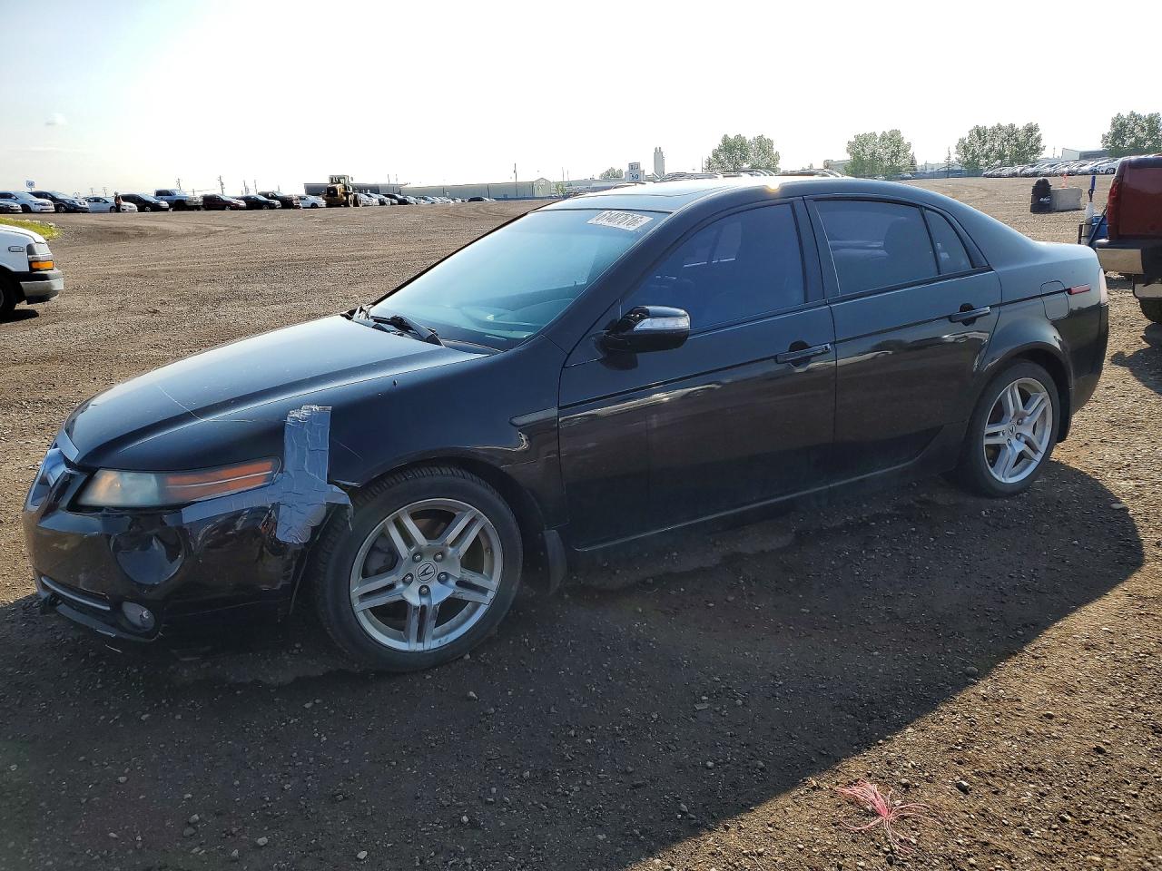 2008 Acura Tl Black vin: 19UUA66258A802917