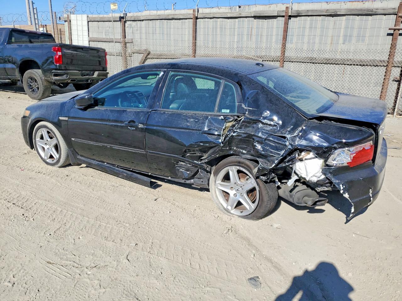 2004 Acura Tl Black vin: 19UUA66264A014481