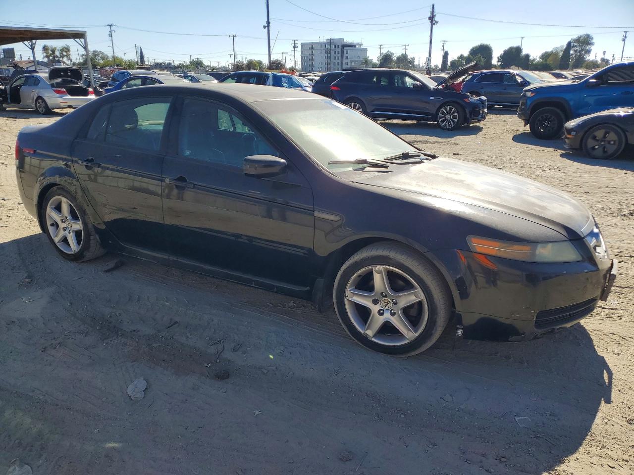2004 Acura Tl Black vin: 19UUA66264A014481