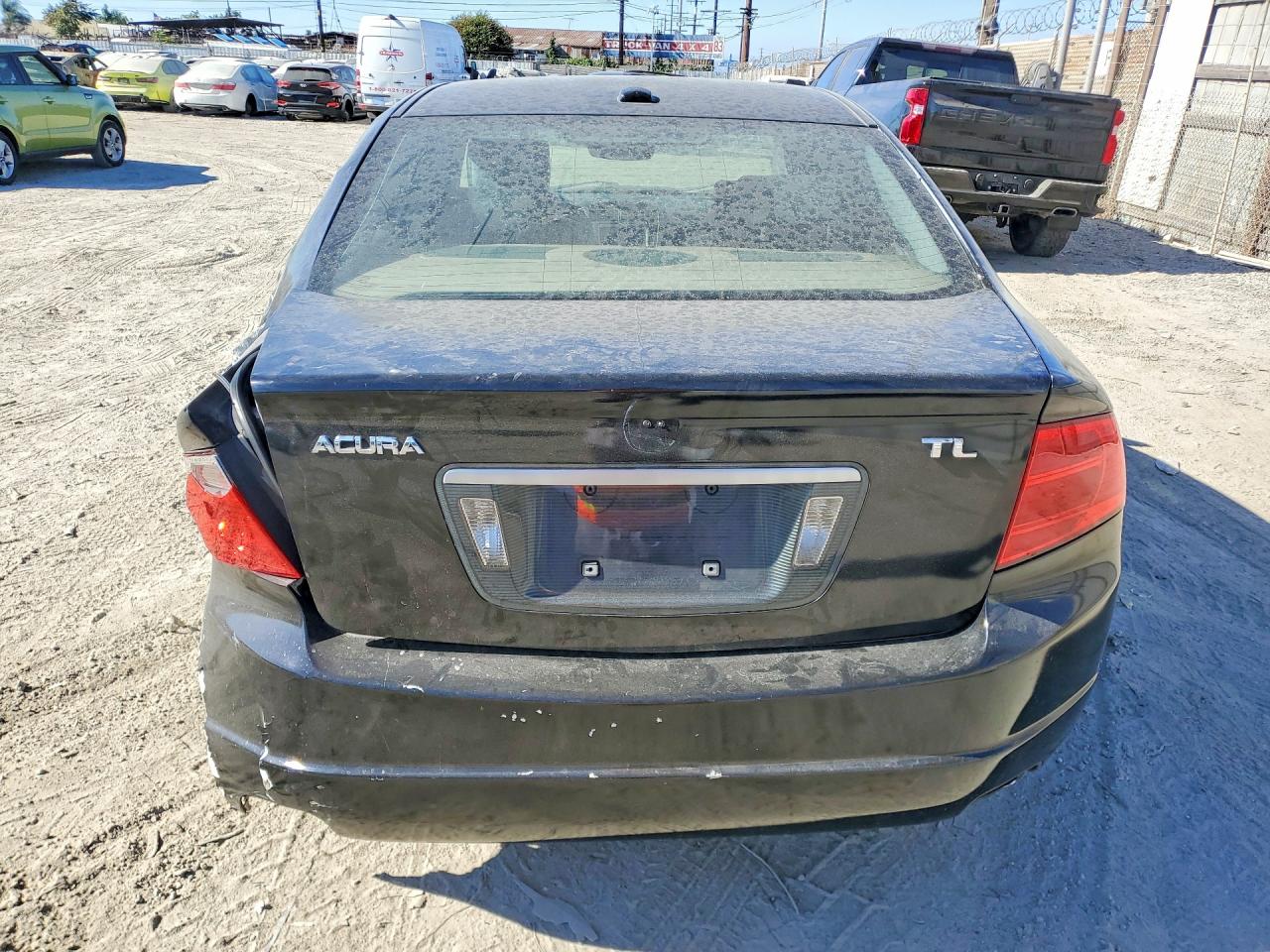 2004 Acura Tl Black vin: 19UUA66264A014481