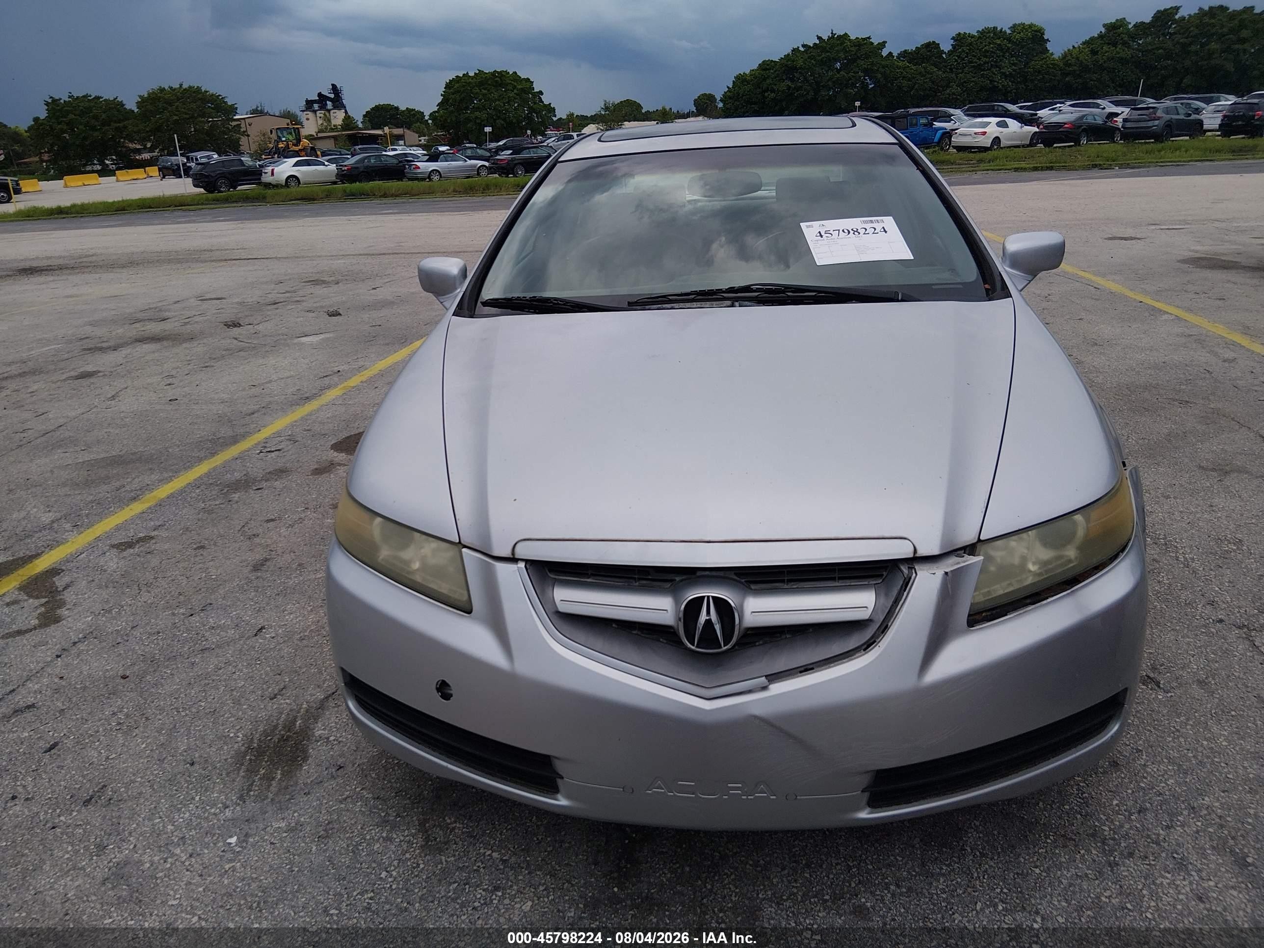 2004 Acura Tl   Silver vin: 19UUA66264A038666